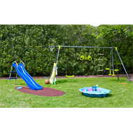 small slide and swing set small slide and swing set
