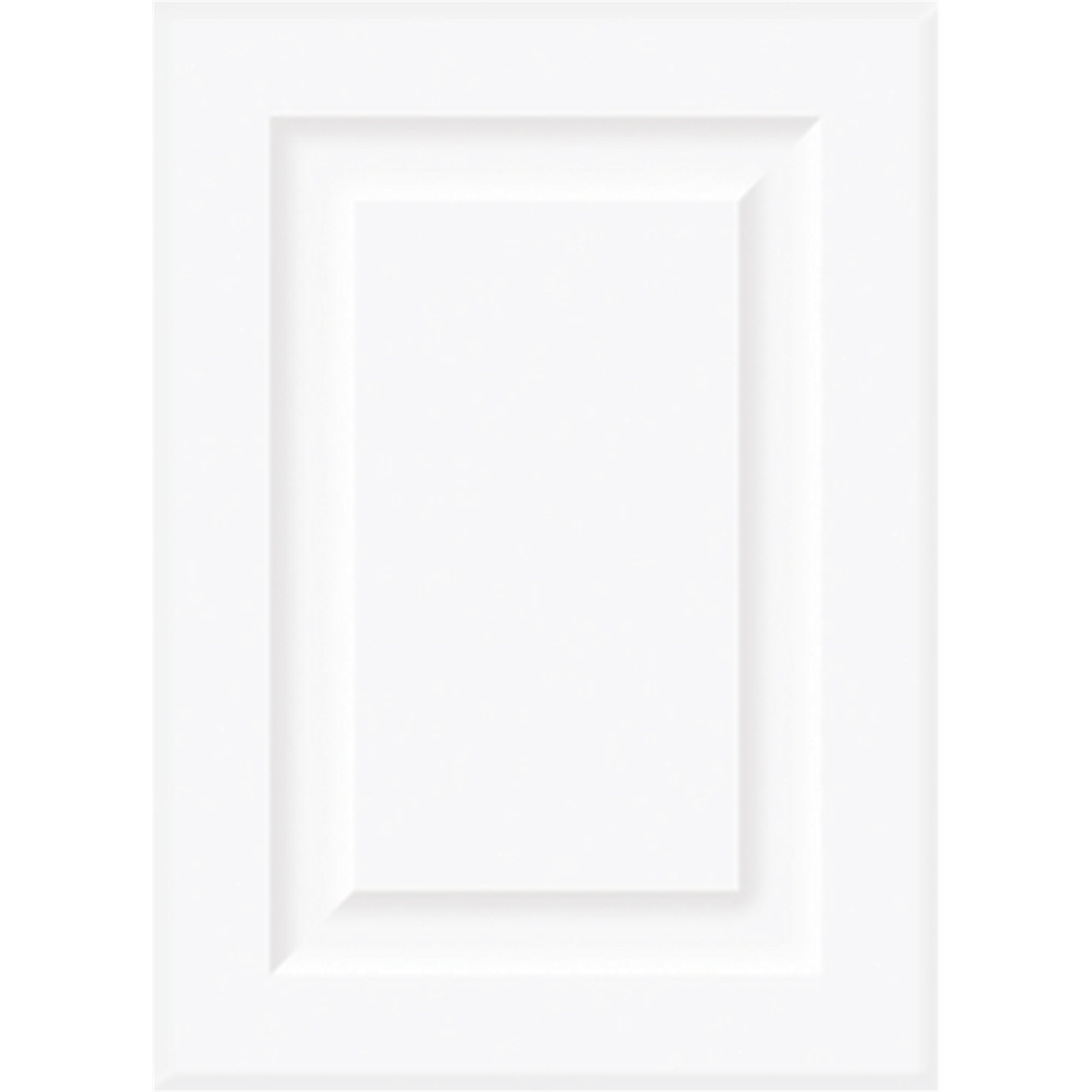 Kaboodle 600mm Gloss White Heritage Slimline Door