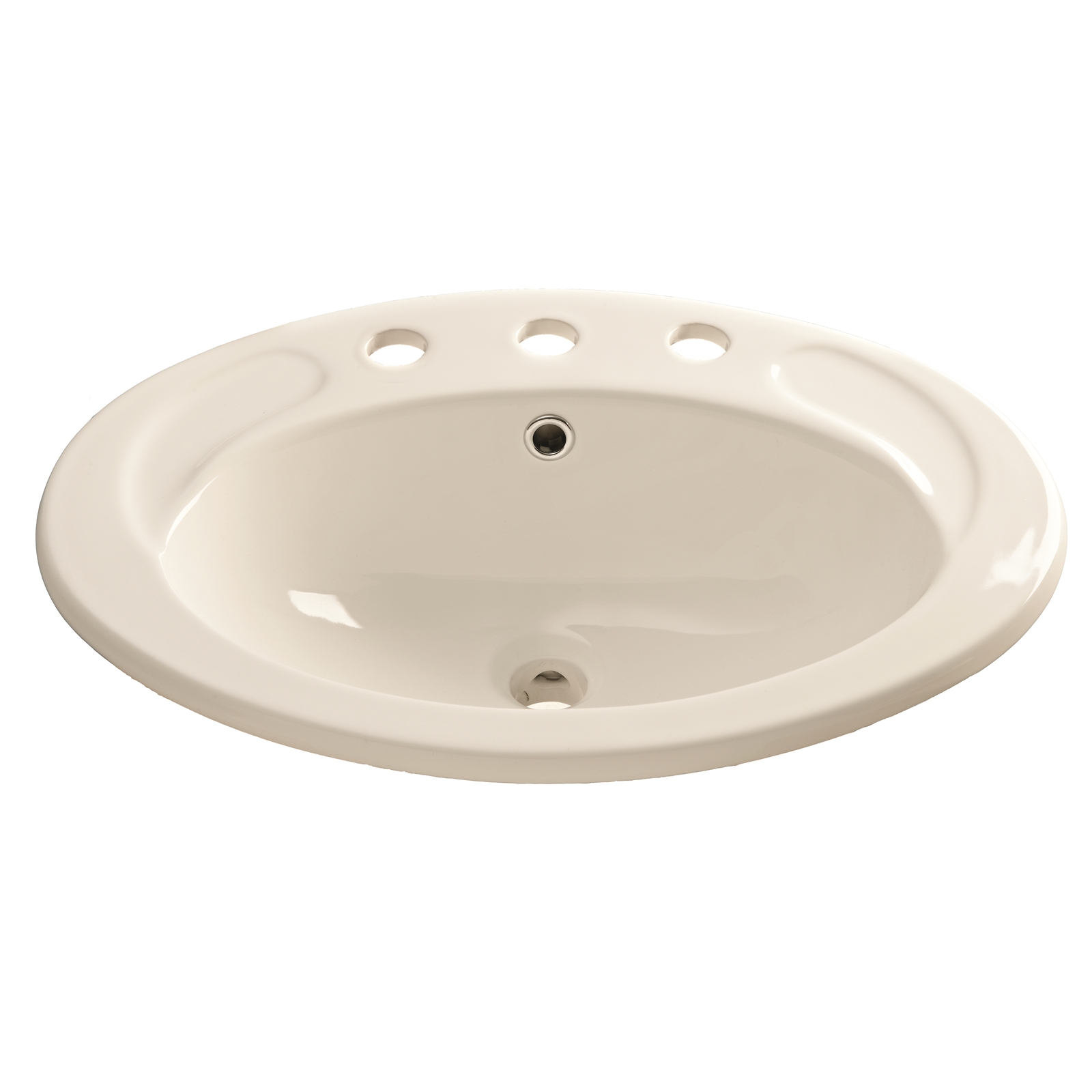 Everhard White Virtue Oval Drop In Basin