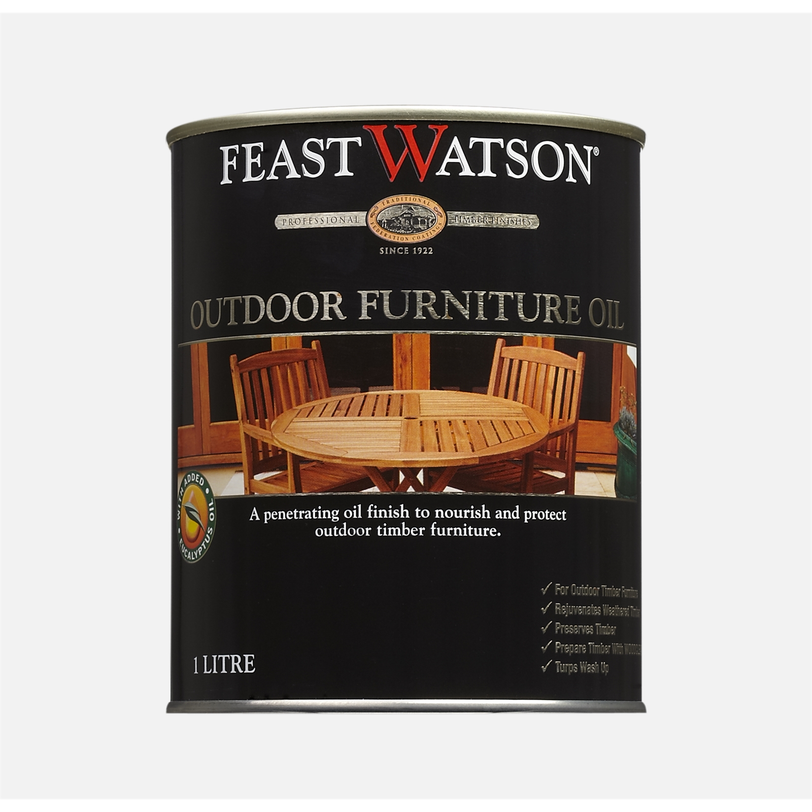 Feast Watson 1L Teak Outdoor Furnitiure Oil