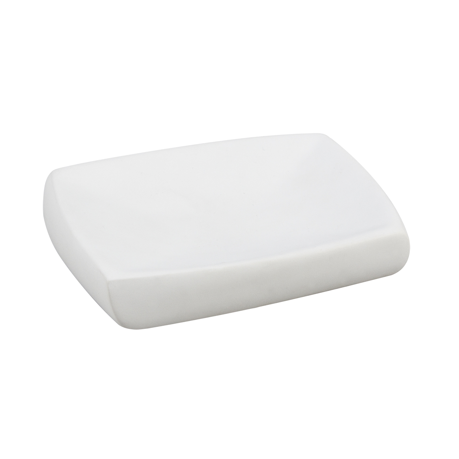 Boutique Nexus White Polyresin Soap Dish