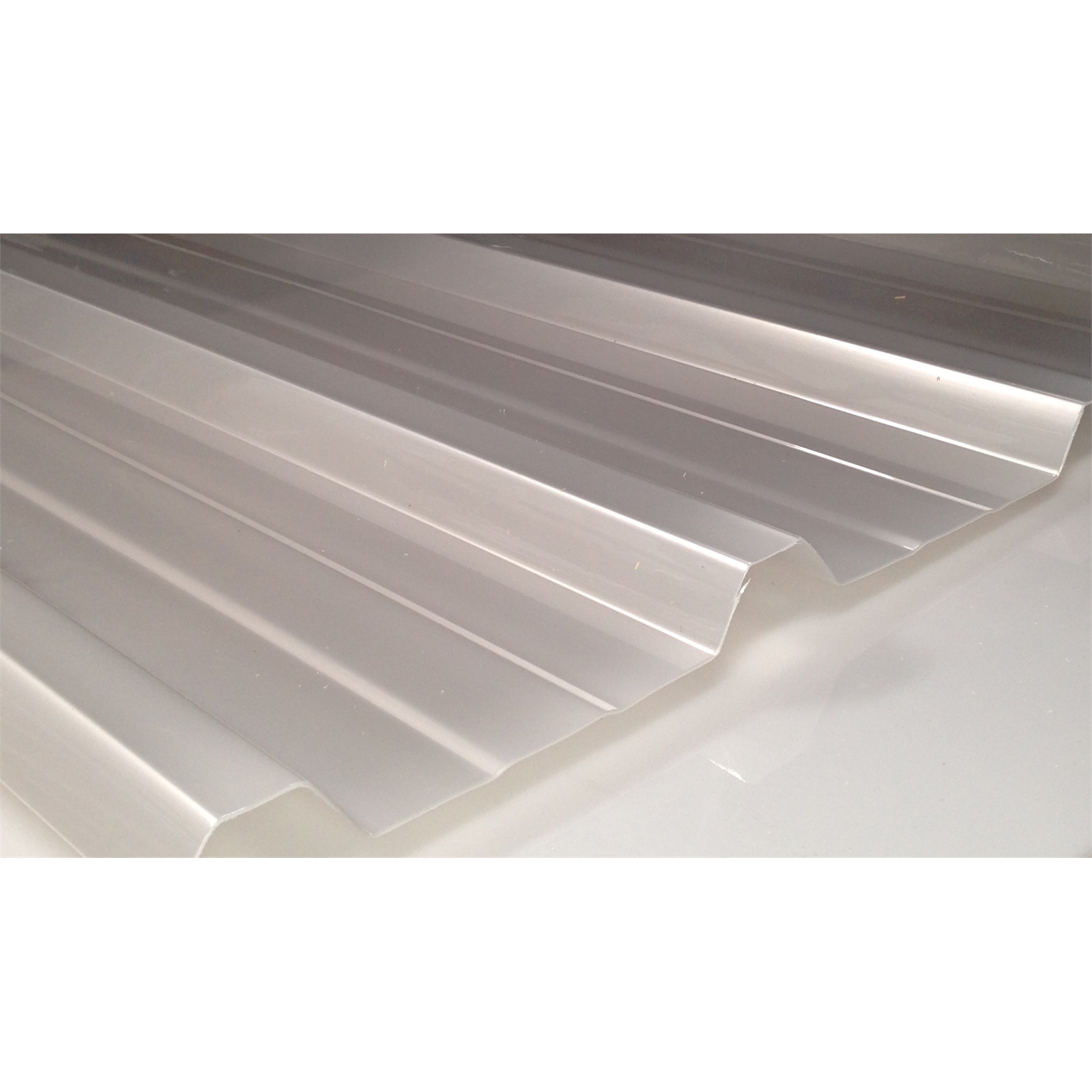 Suntuf Trimdek 1.0 x 1.8m Metallic Ice Polycarbonate Roofing