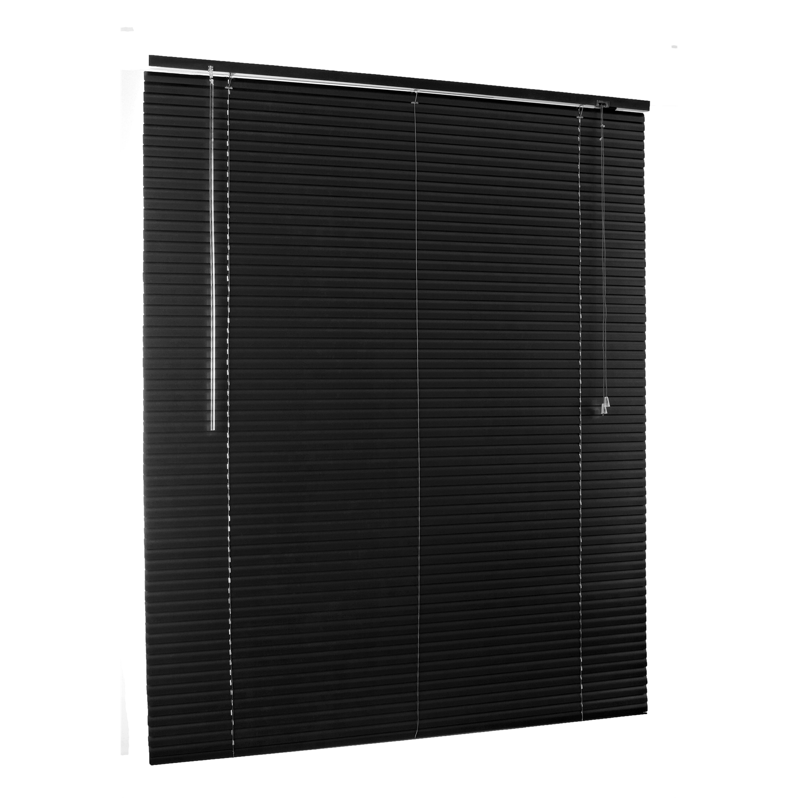 Zone Interiors 25mm 90 x 150cm Aluminium Matte Black Blind