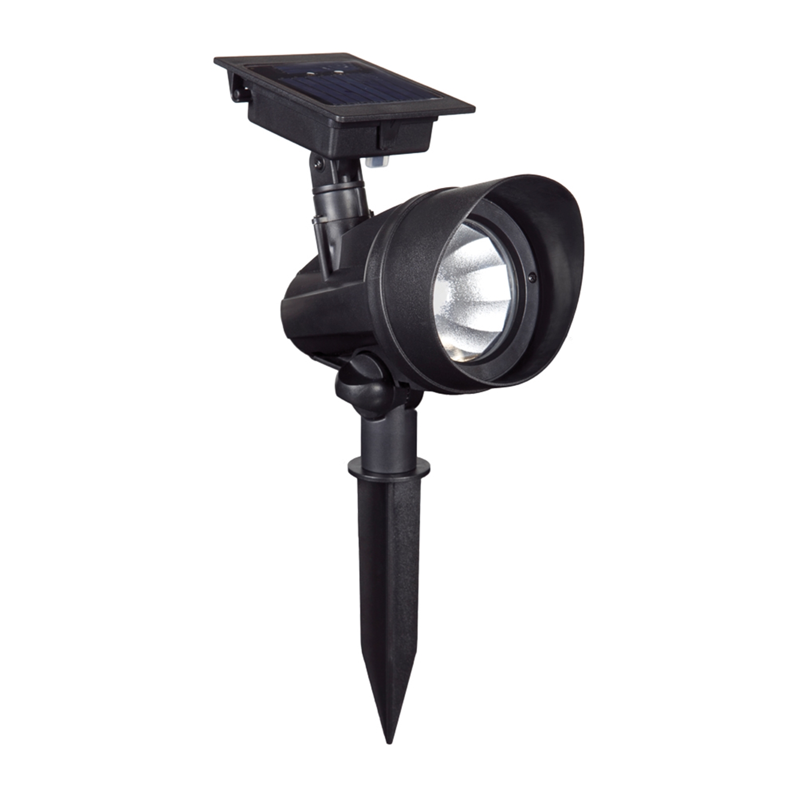 Duracell Black LED Solar Spotlight