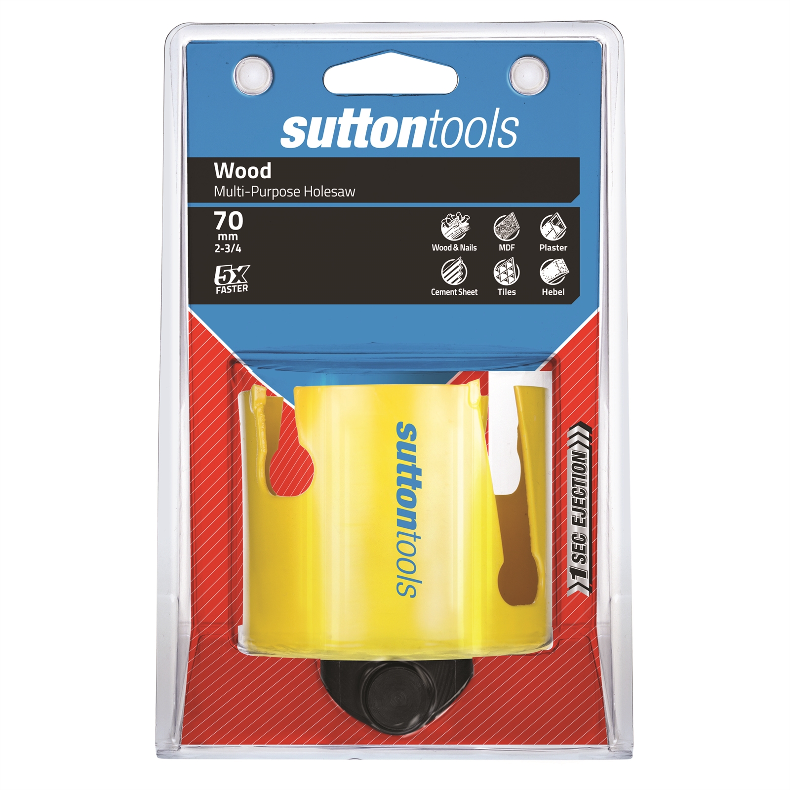 Sutton Tools 70mm Multipurpose Holesaw