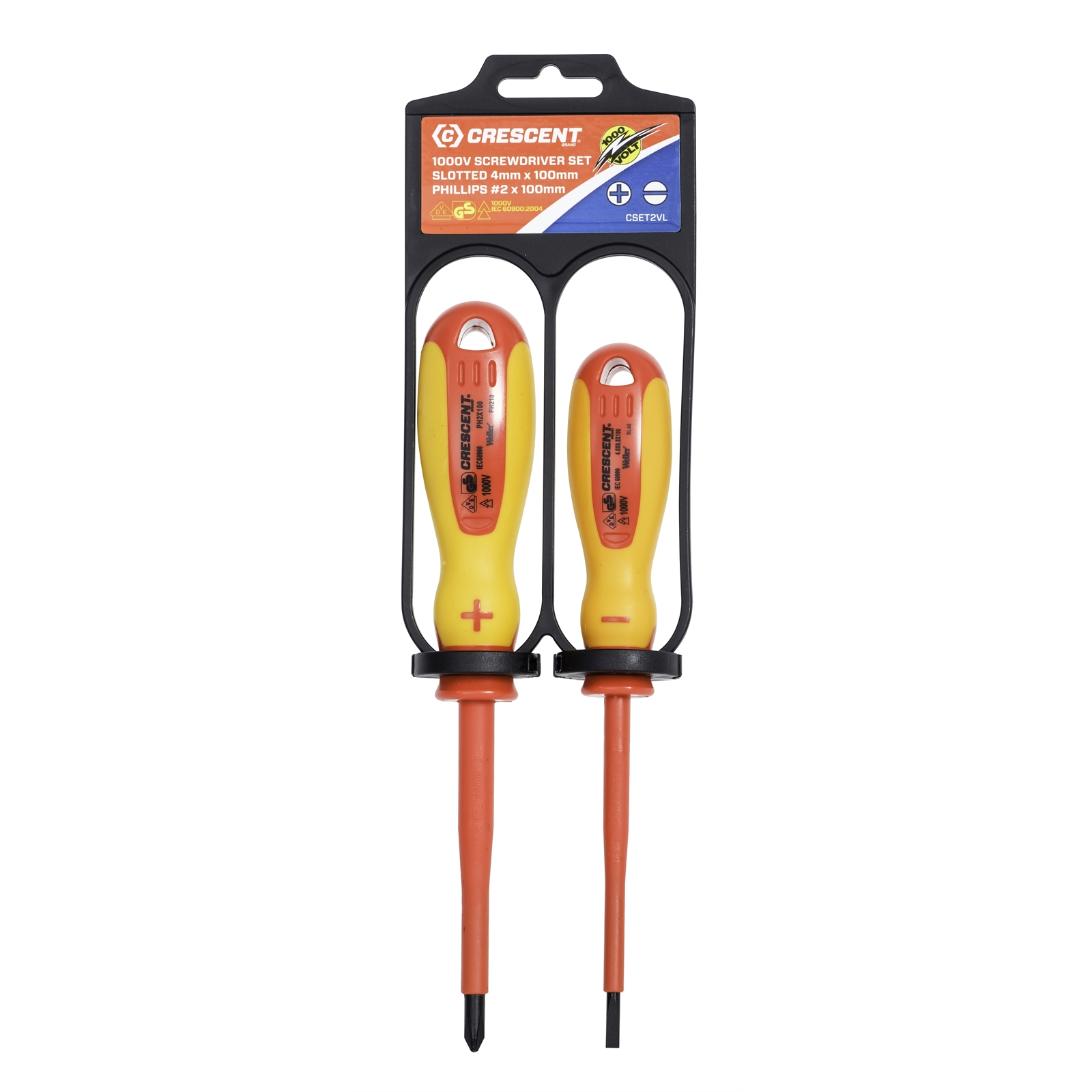 Crescent 2 Piece 1000V Insulated Screwdriver Set Bunnings Warehouse