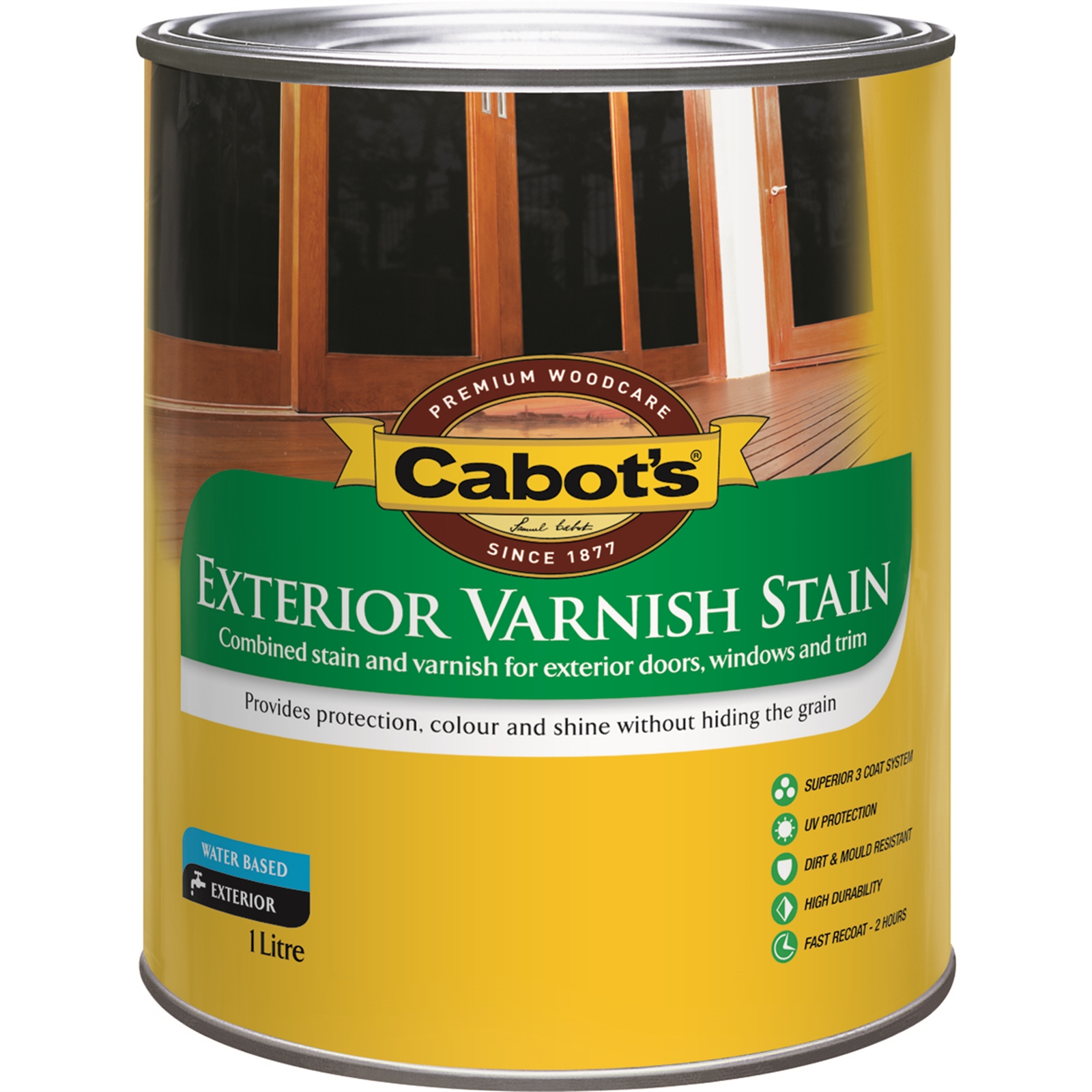 Cabot's 1L Tint Base Exterior Varnish Stain