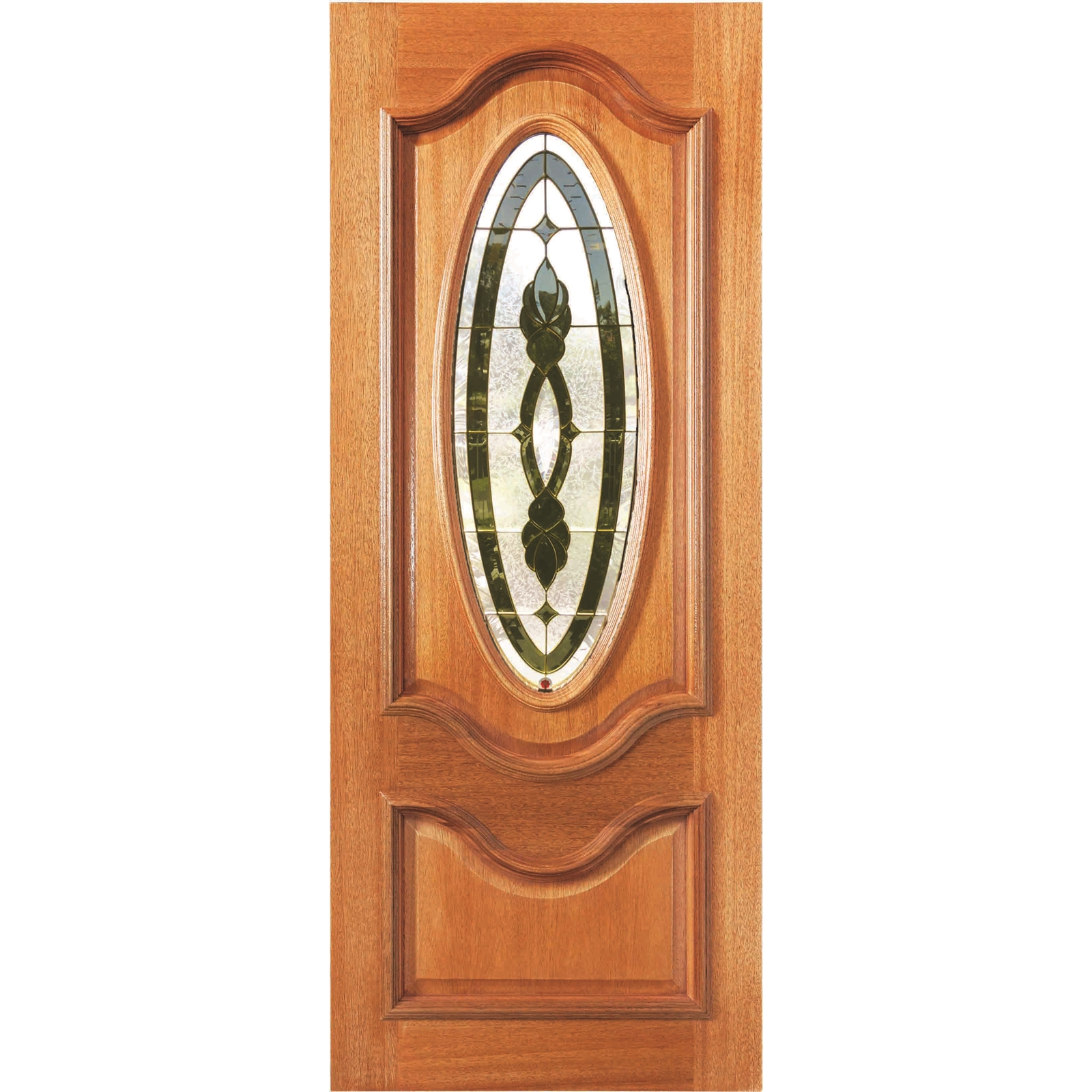 Woodcraft Doors 2040 x 820 x 40mm Olivia Entrance Door With Triple Glazed Glass