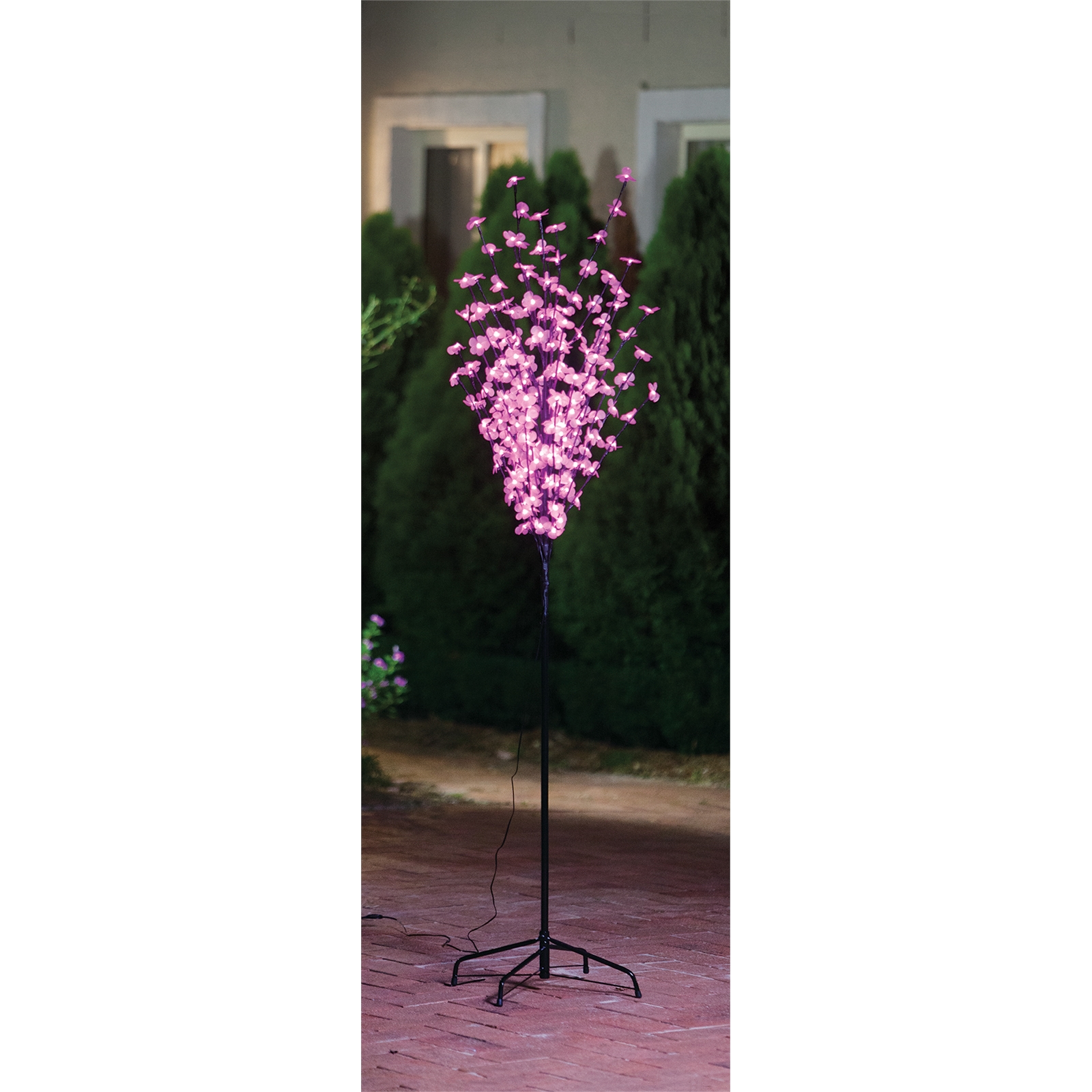 Lytworx 1.8m 200 LED Pink Festive Light Lotus Tree