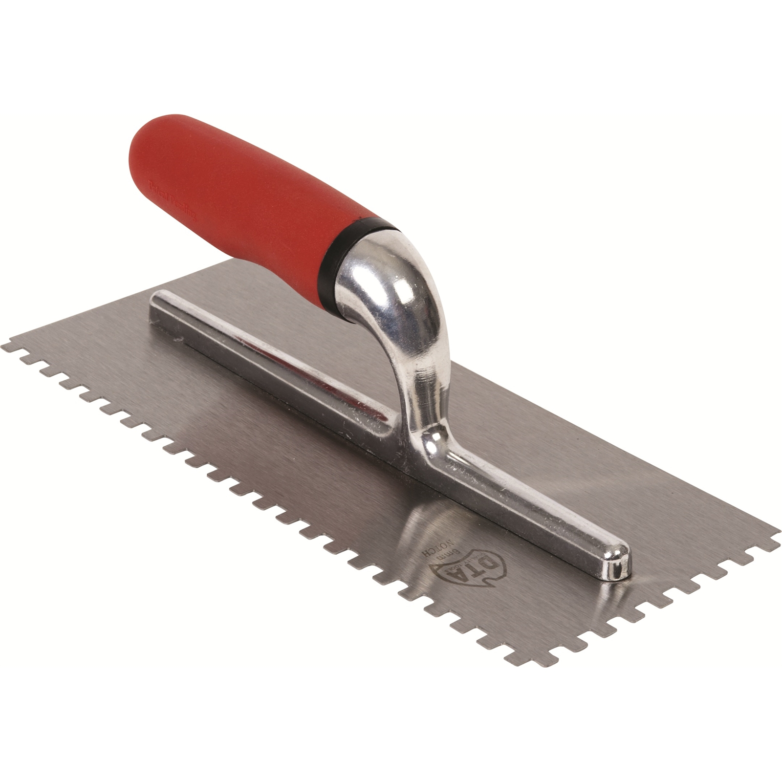 DTA Australia 12mm Notch Bright Steel Trowel Bunnings Warehouse