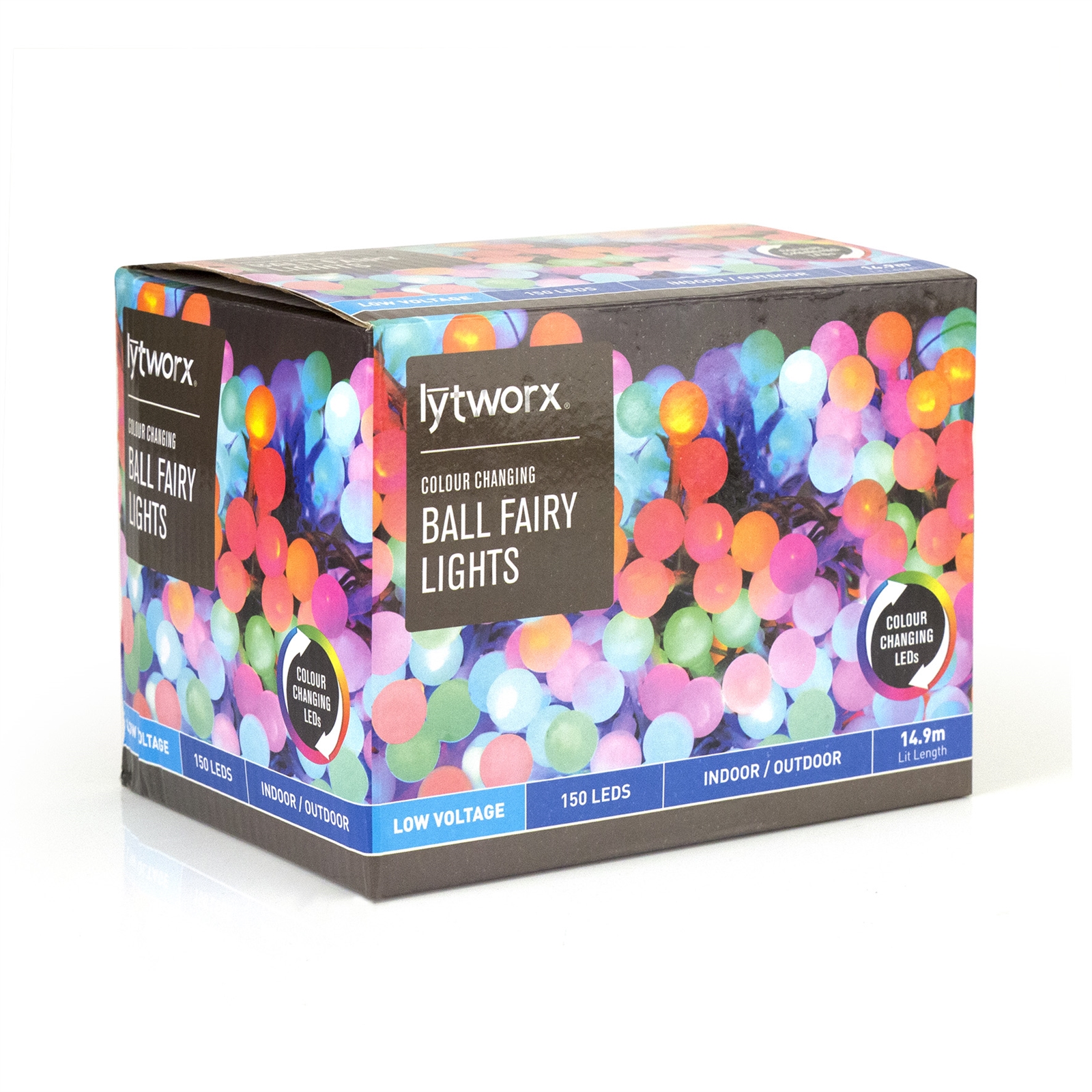 Lytworx 150 LED Colour Changing Ball Fairy Lights Bunnings Warehouse
