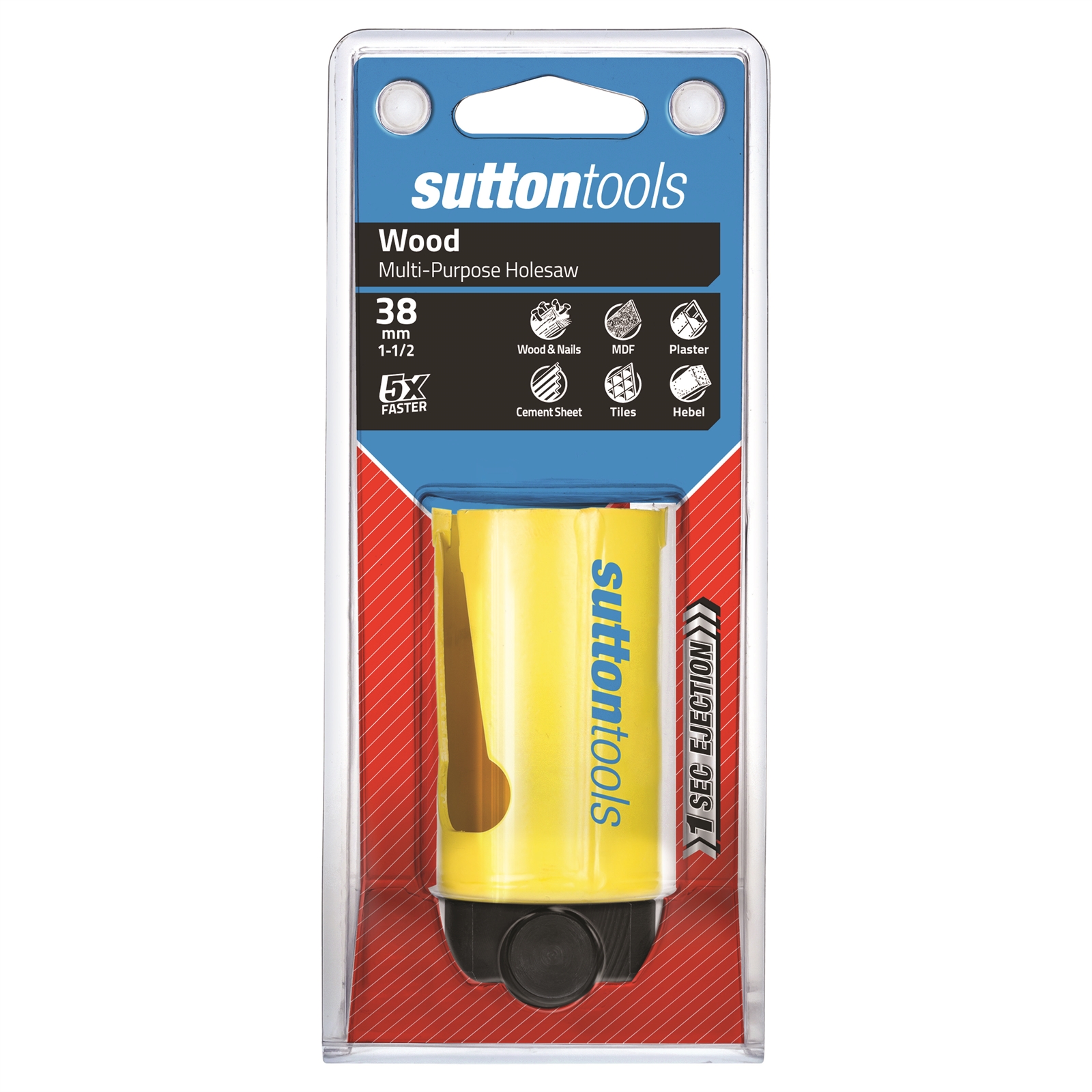 Sutton Tools 38mm Multipurpose Holesaw