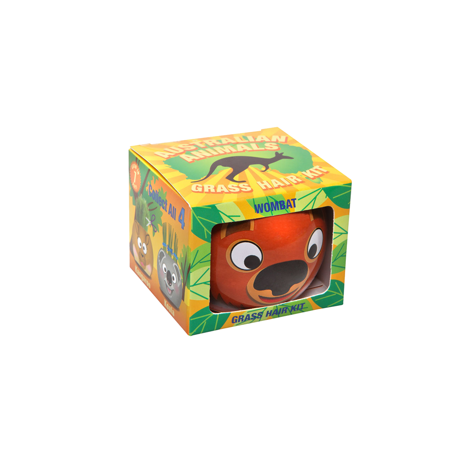 Mr Fothergill S Grass Hair Wombat Grow Pot Great For Kids