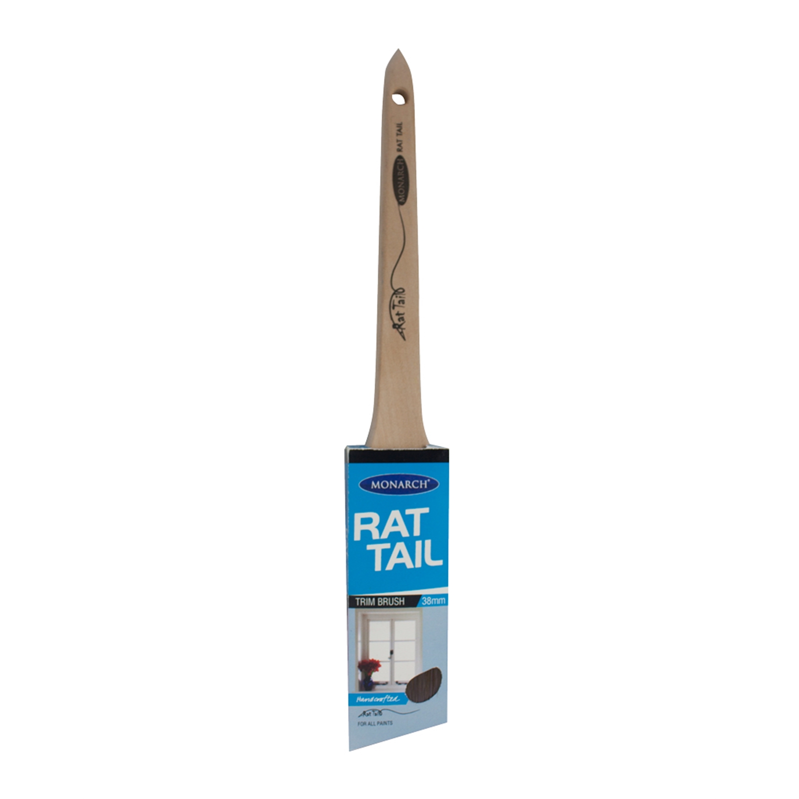 Monarch 38mm Rat Tail Trim Paint Brush