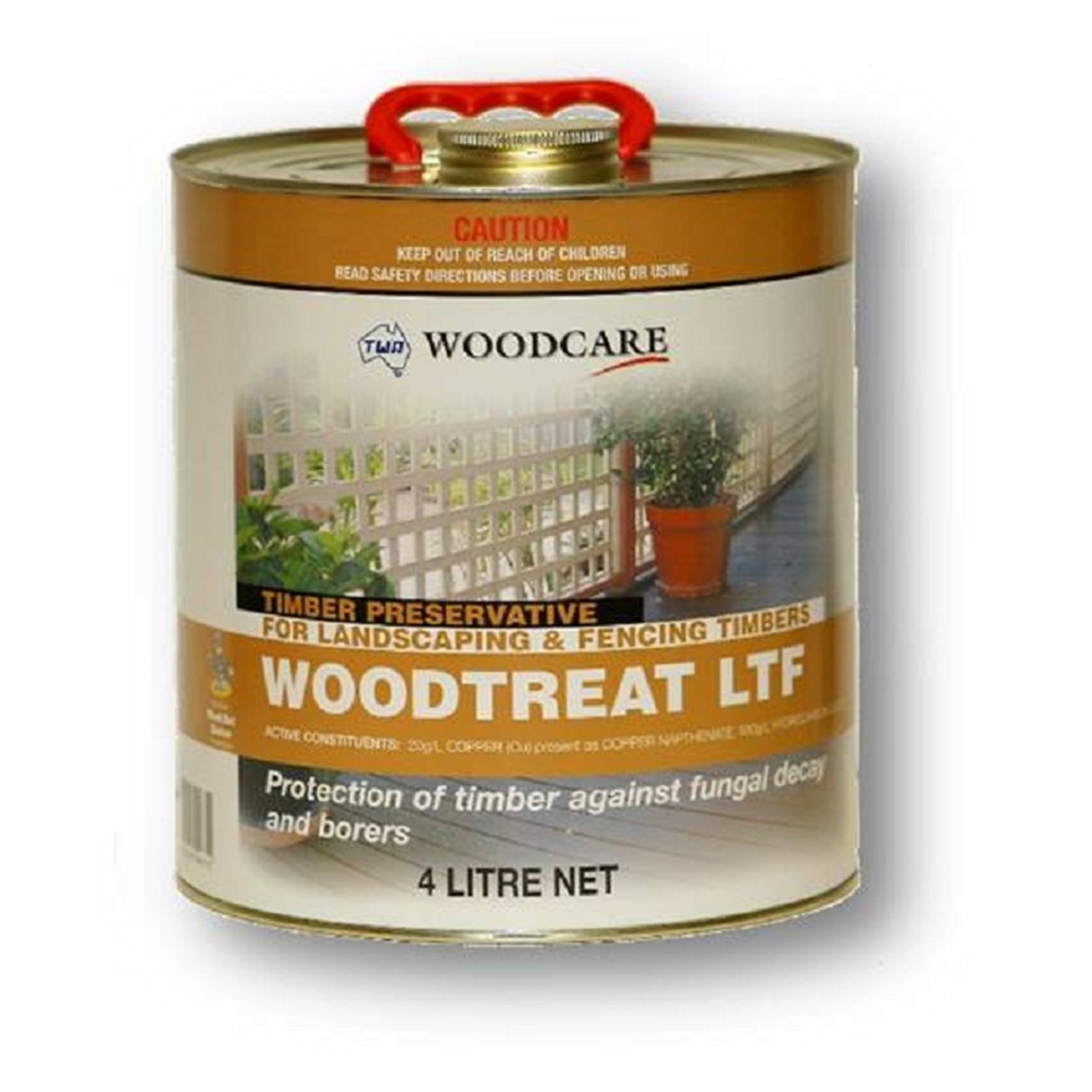 TWA Woodcare 4L Woodtreat LTF Timber Preservative