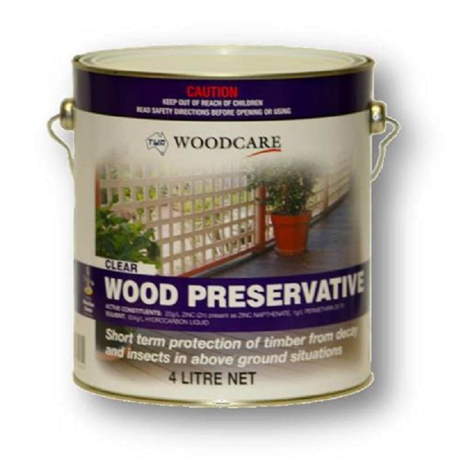 TWA Woodcare 4L Clear Wood Preservative