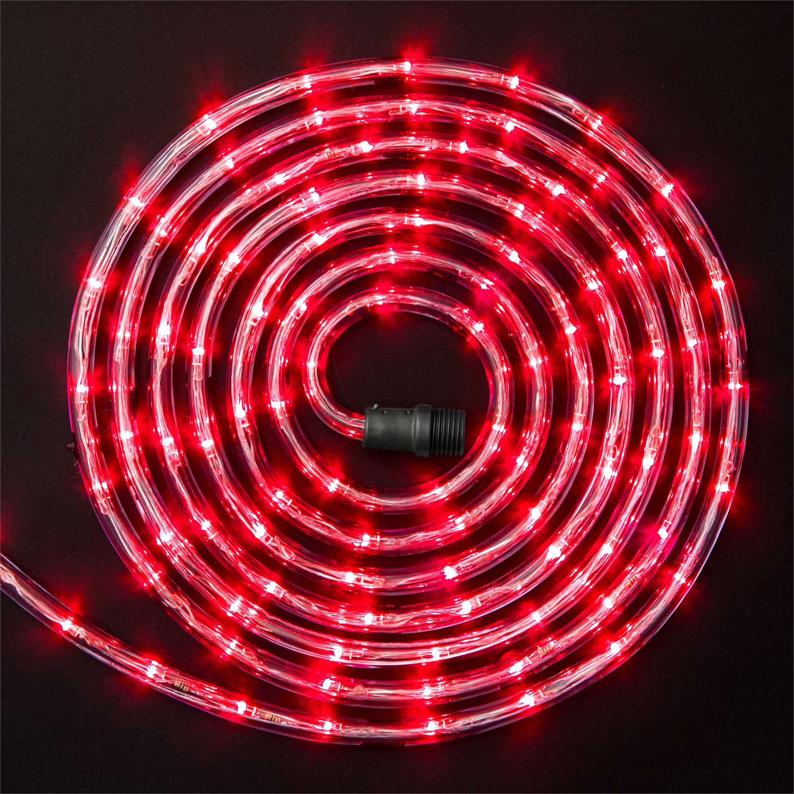 Click 10m Red Festive LED Light Rope