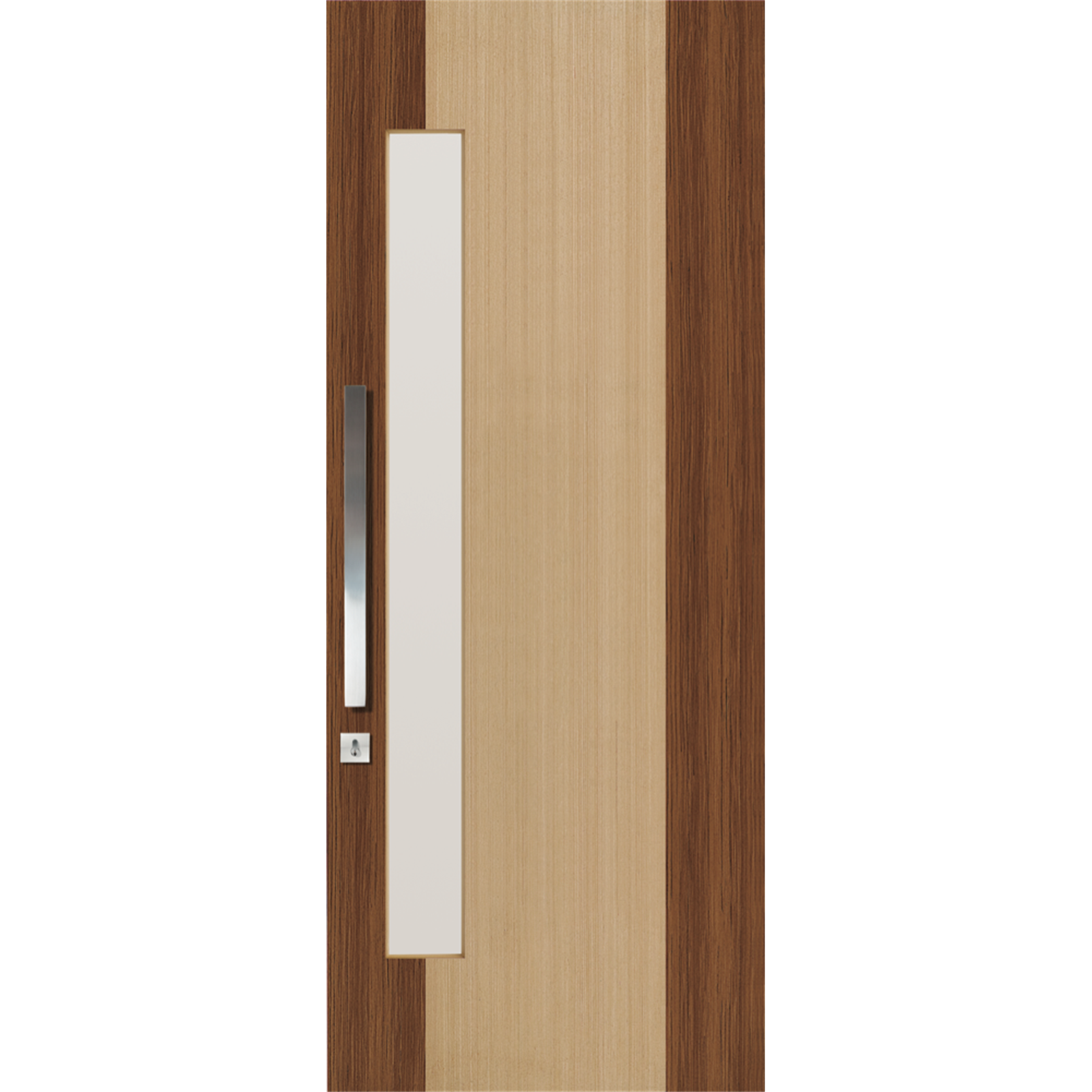Corinthian Doors 2040 x 820 x 40mm Teak White / Ash Teak Elegance Entrance Door