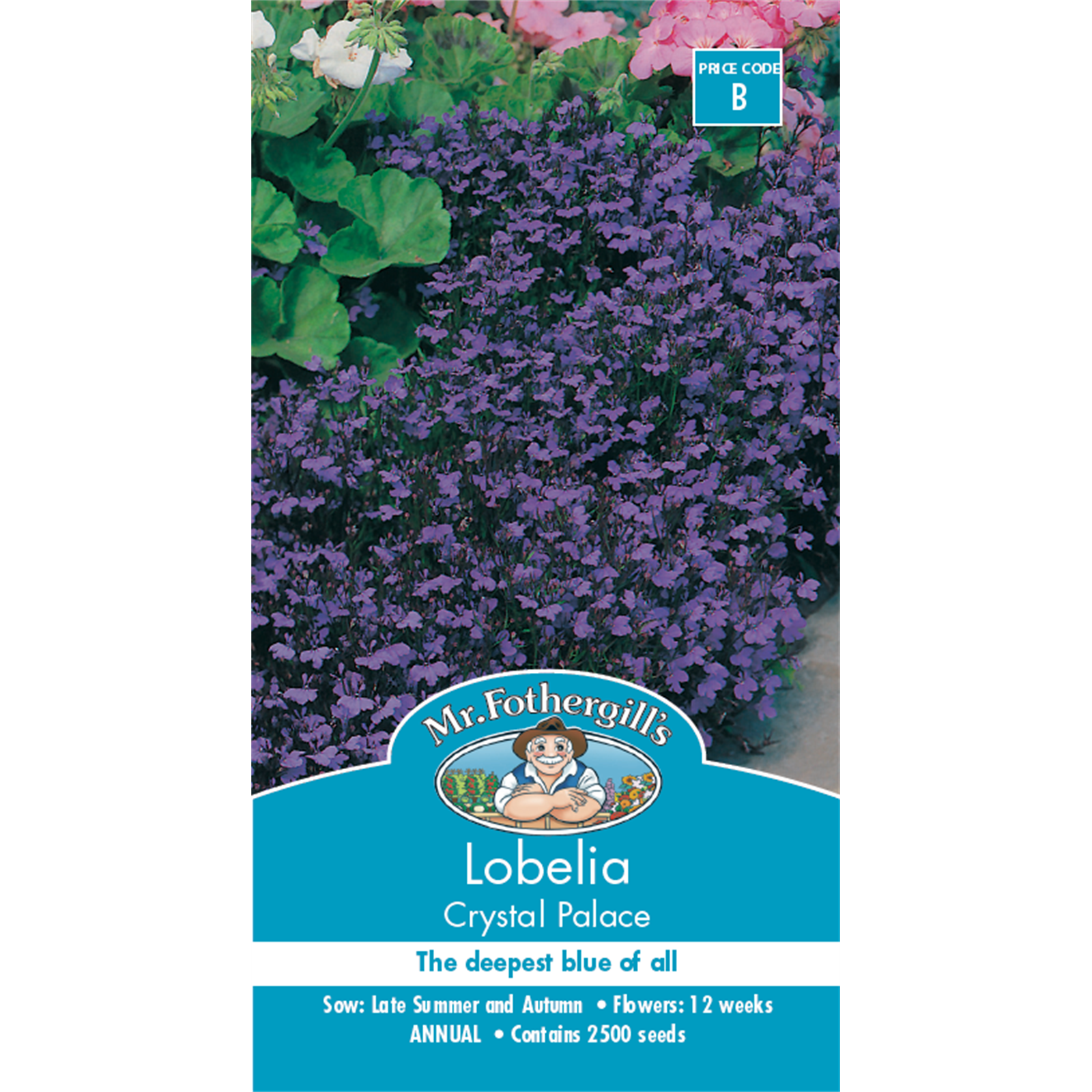 Mr Fothergill's Lobelia Crystal Palace Flower Seeds
