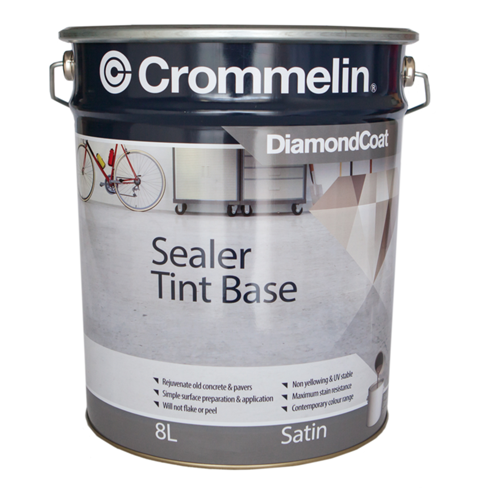 Crommelin DiamondCoat 8L Gloss Tintable Sealer