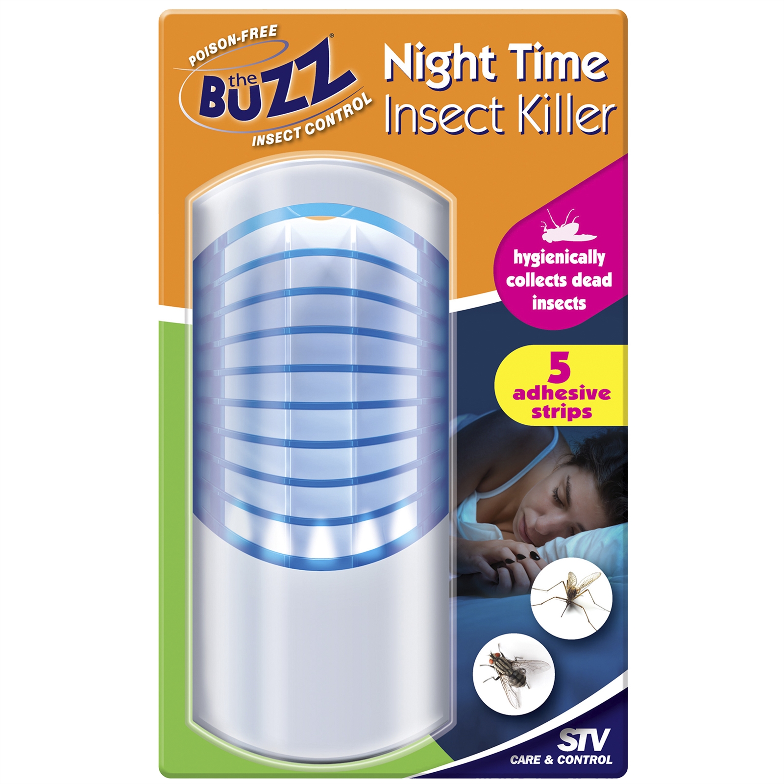 The Buzz Plug In Insect Killer Glue Strip