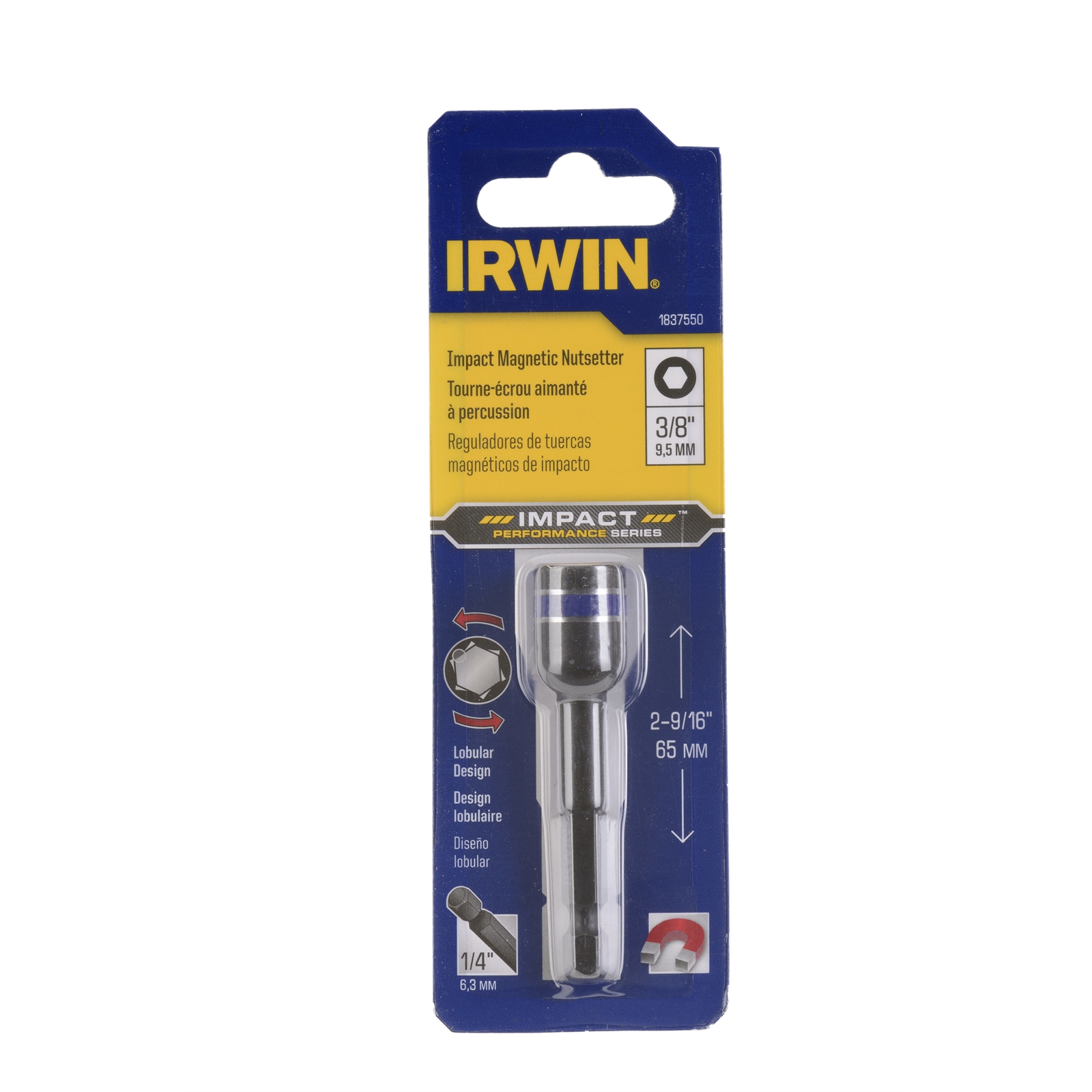 Irwin 65mm 3 / 8" Impact Screwdriver Bit