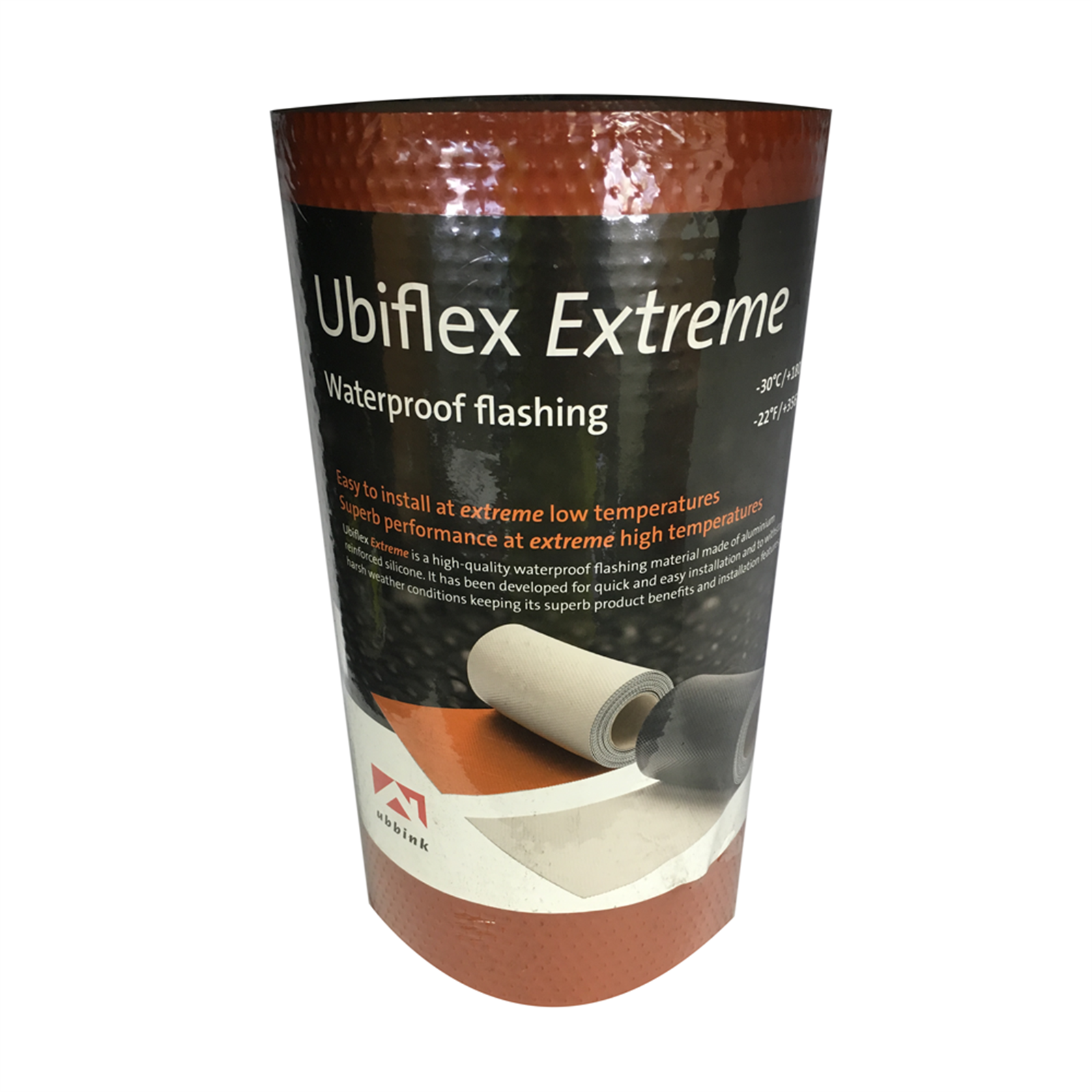 Ubiflex Extreme 370mm x 5m Grey Terracotta Waterproof Flashing