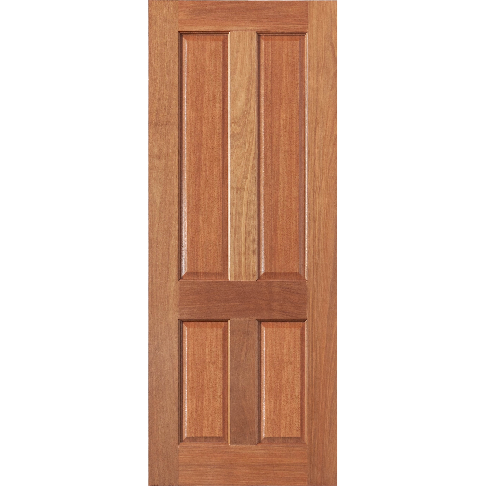 Woodcraft Doors 2040 x 820 x 40mm Lace Solid 4 Panel Entrance Door