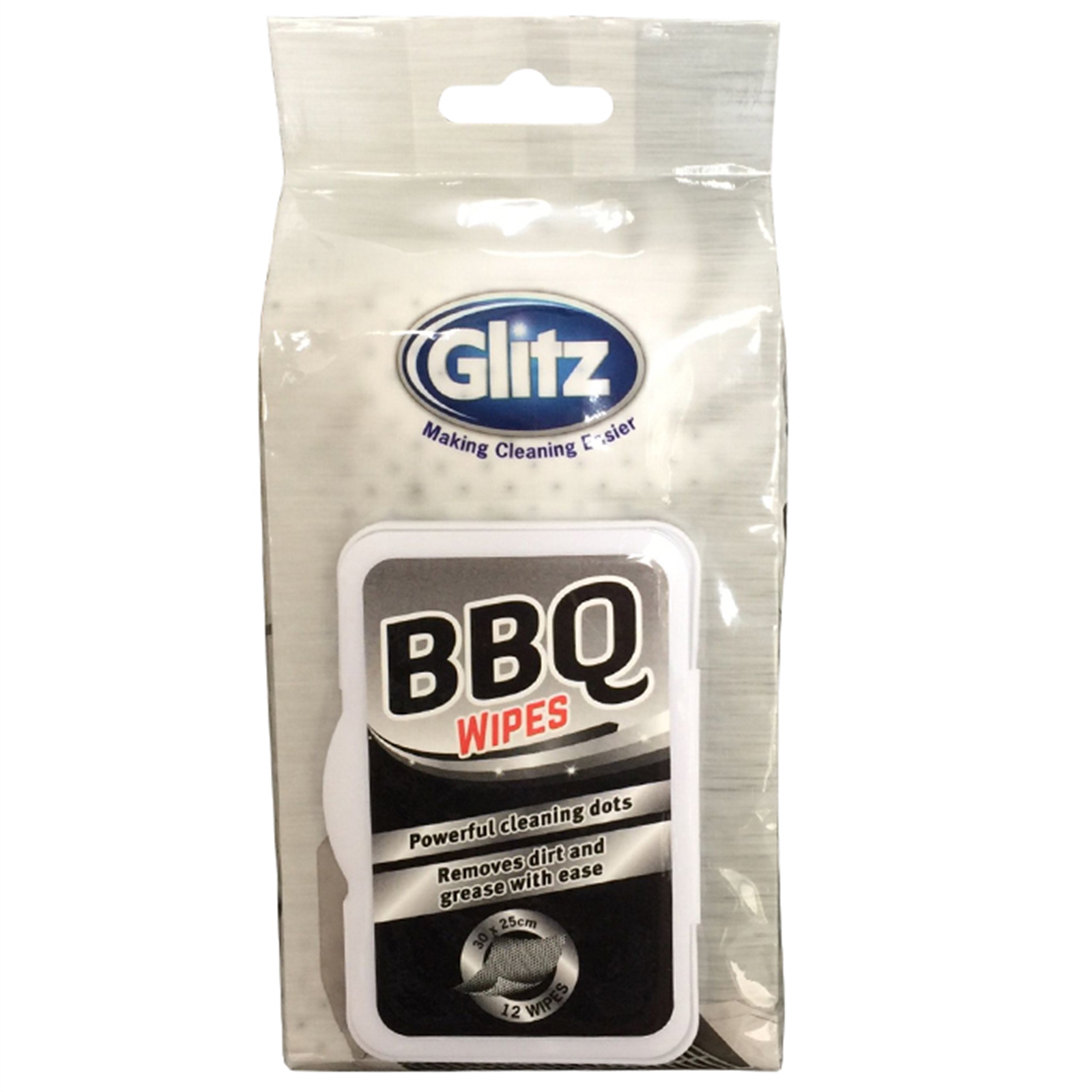 Glitz BBQ Wipes - 12 Pack
