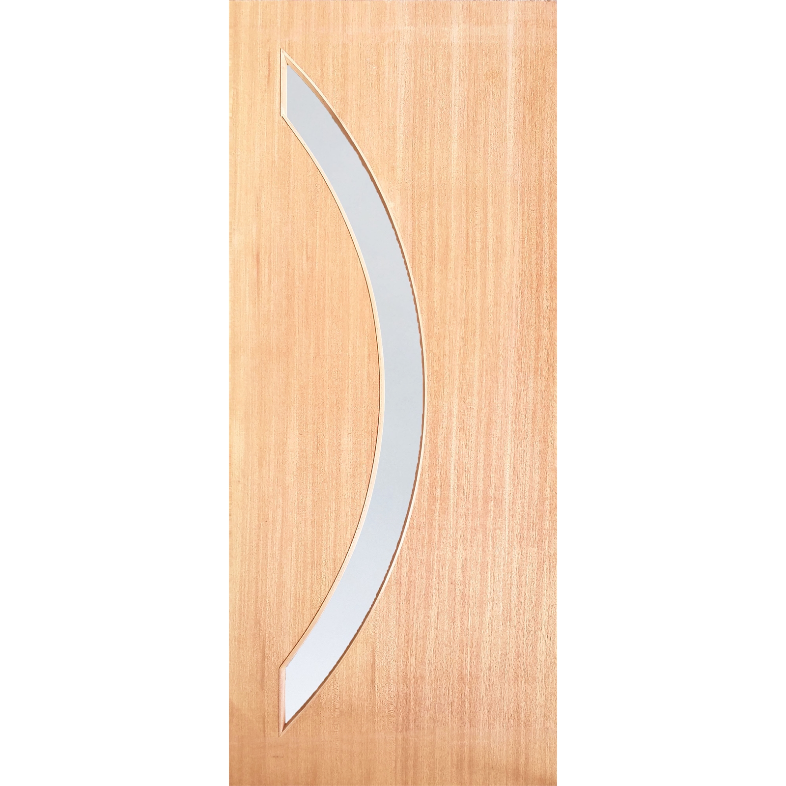 Woodcraft Doors 2040 x 920 x 40mm Frosted Glass Entrance Door