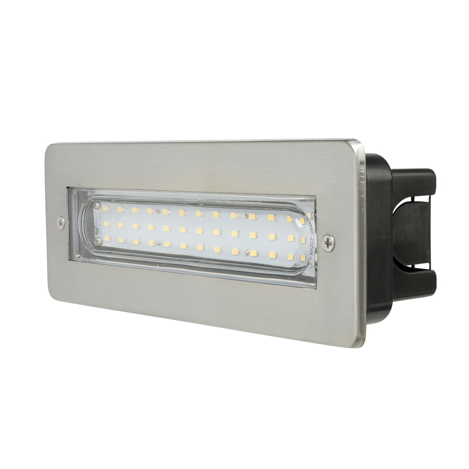 Brilliant Lighting 2W 240V Stainless Steel Newquay LED Wall Light