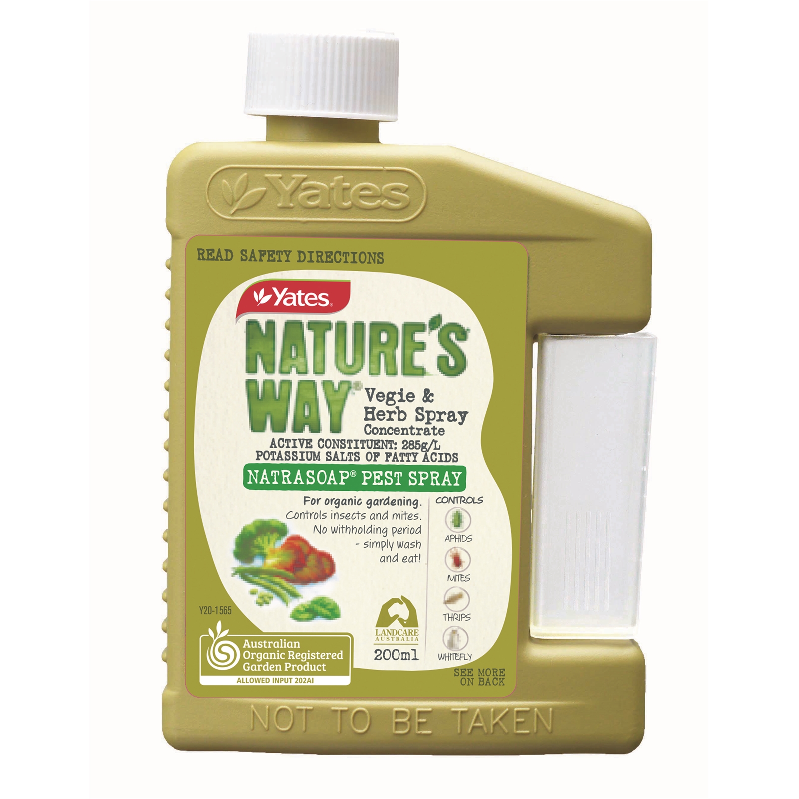 Yates 200ml Nature's Way Vegie And Herb Pest Spray