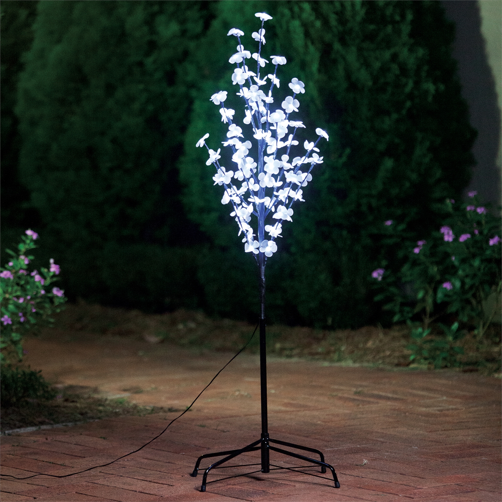 Lytworx 80 LED White Festive Lotus Tree Light