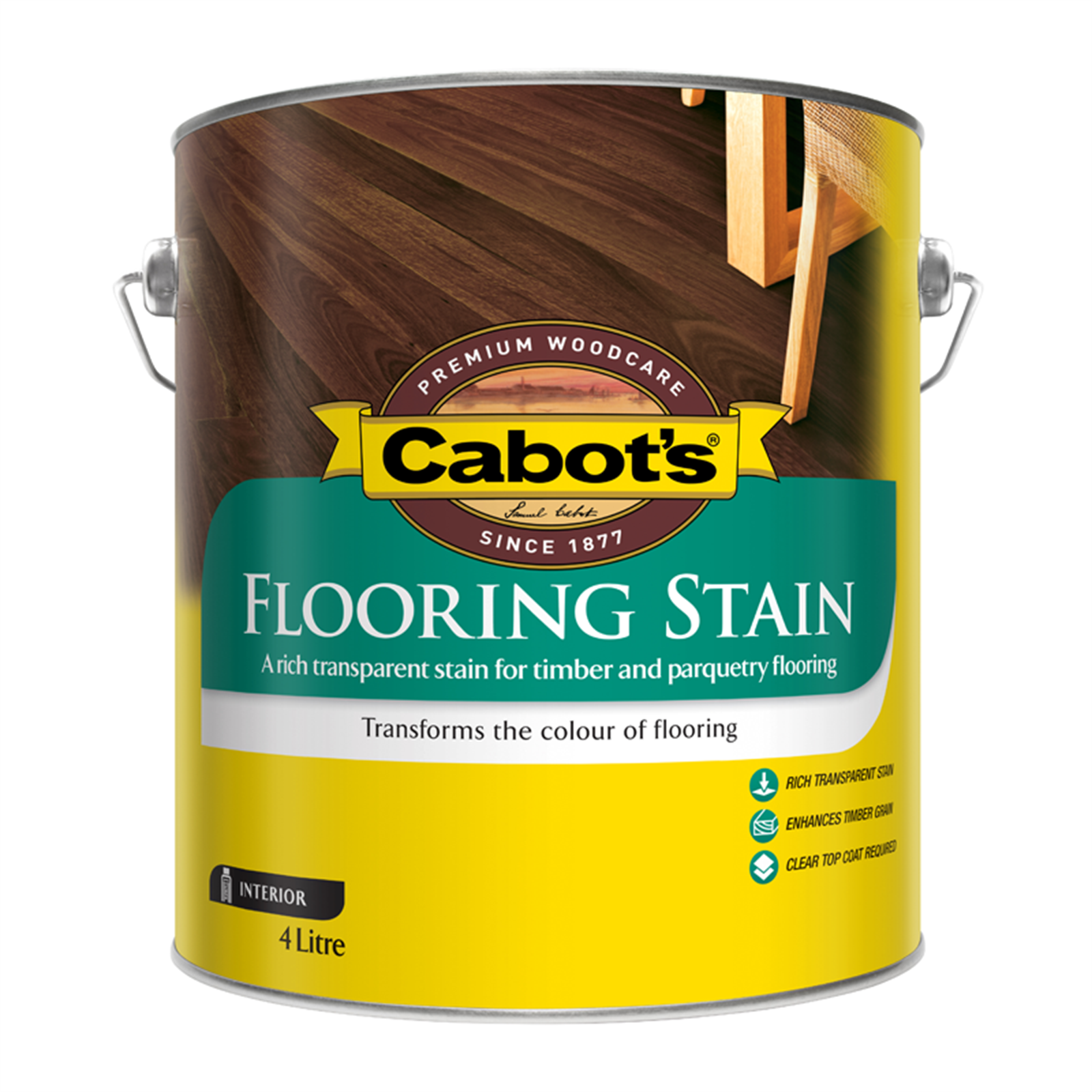 Cabot's 4L Mocha Flooring Stain