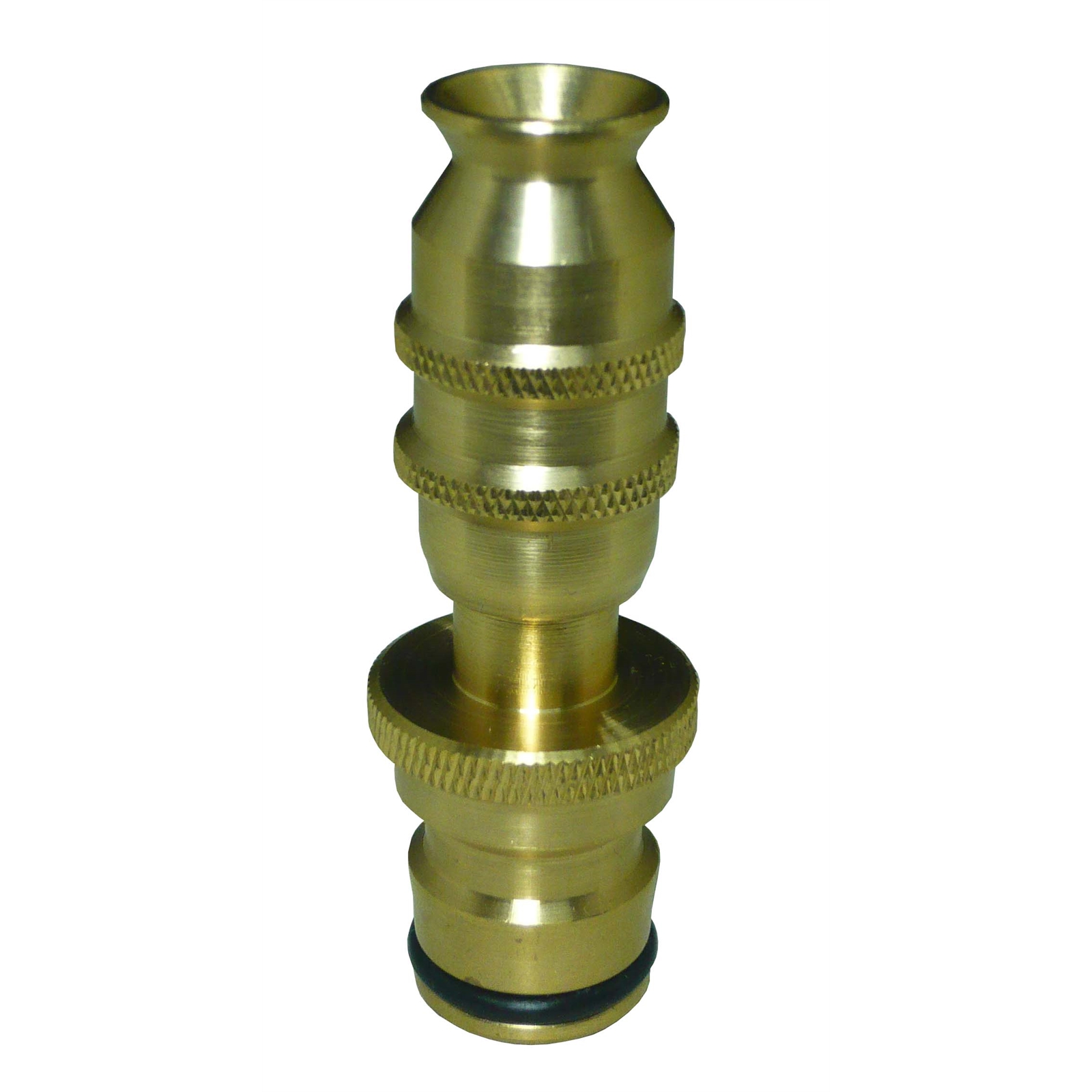 Holman 18mm Jumbo Brass Adjustable Hose End Nozzle