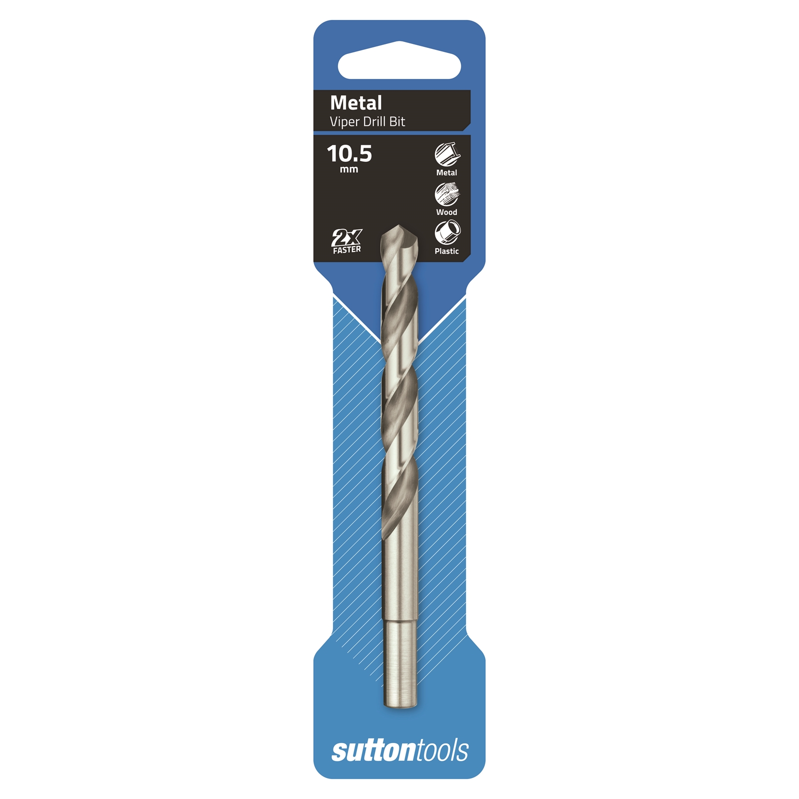 Sutton Tools 10.5mm HSS Viper Metric Drill Bit