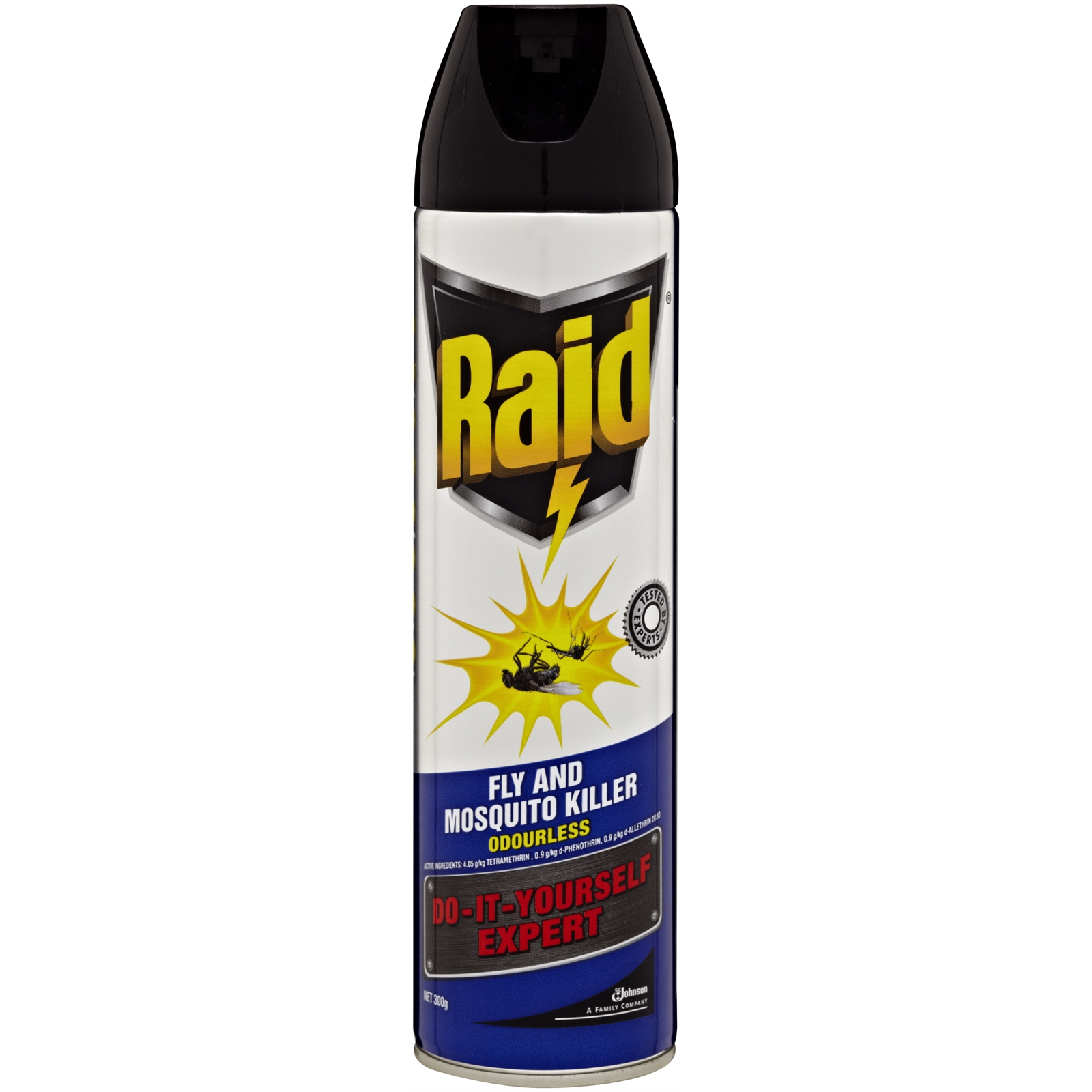 Raid 300g Fly And Mosquito Insecticide Aerosol
