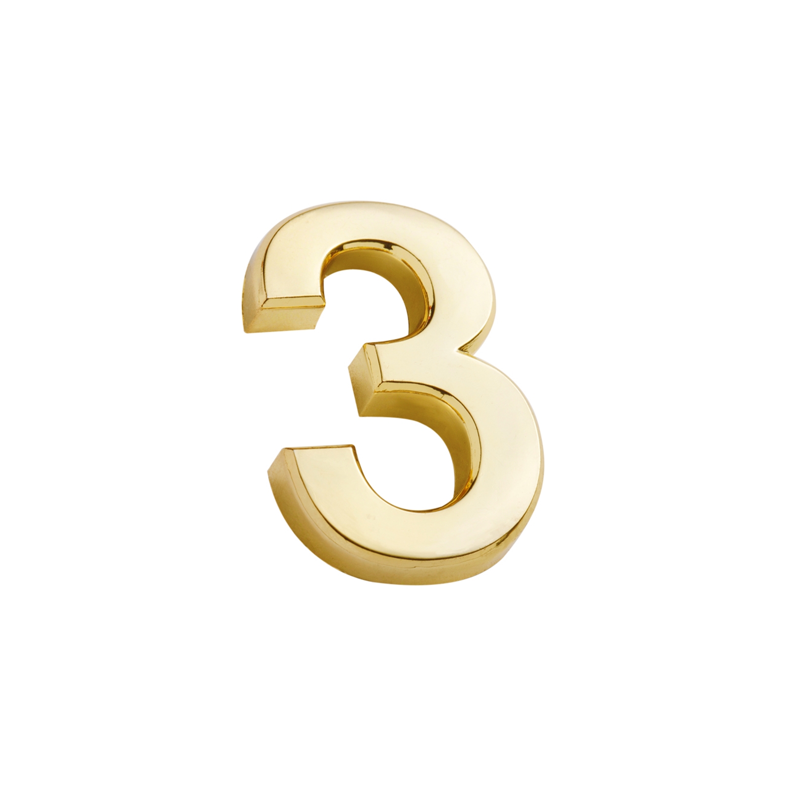 Sandleford 35mm 3 Gold Self Adhesive Harbour Numeral