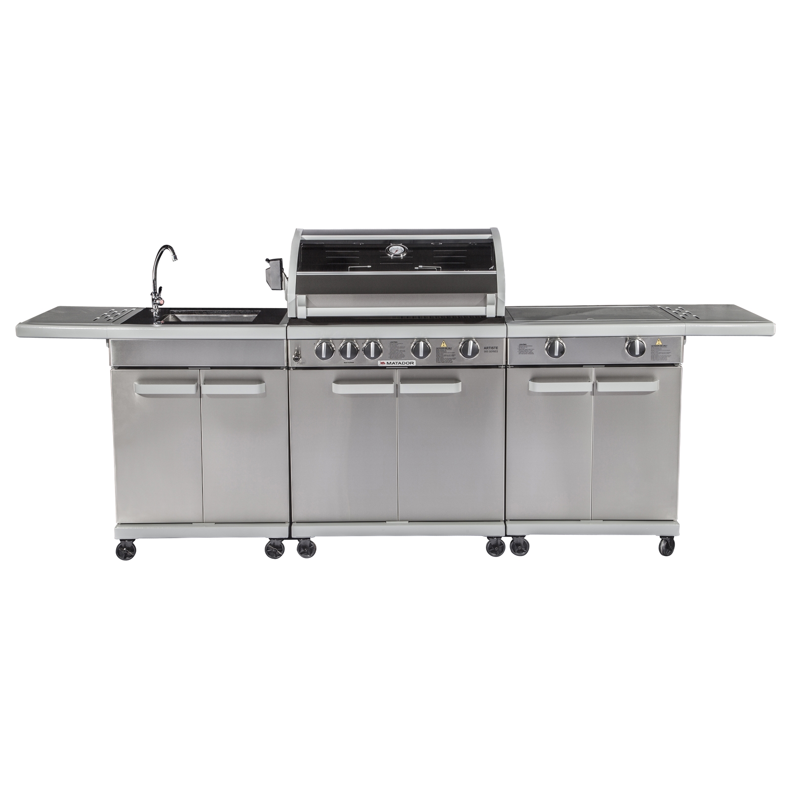 Matador 4 Burner Artiste BBQ Kitchen Matador 4 Burner Artiste BBQ Kitchen