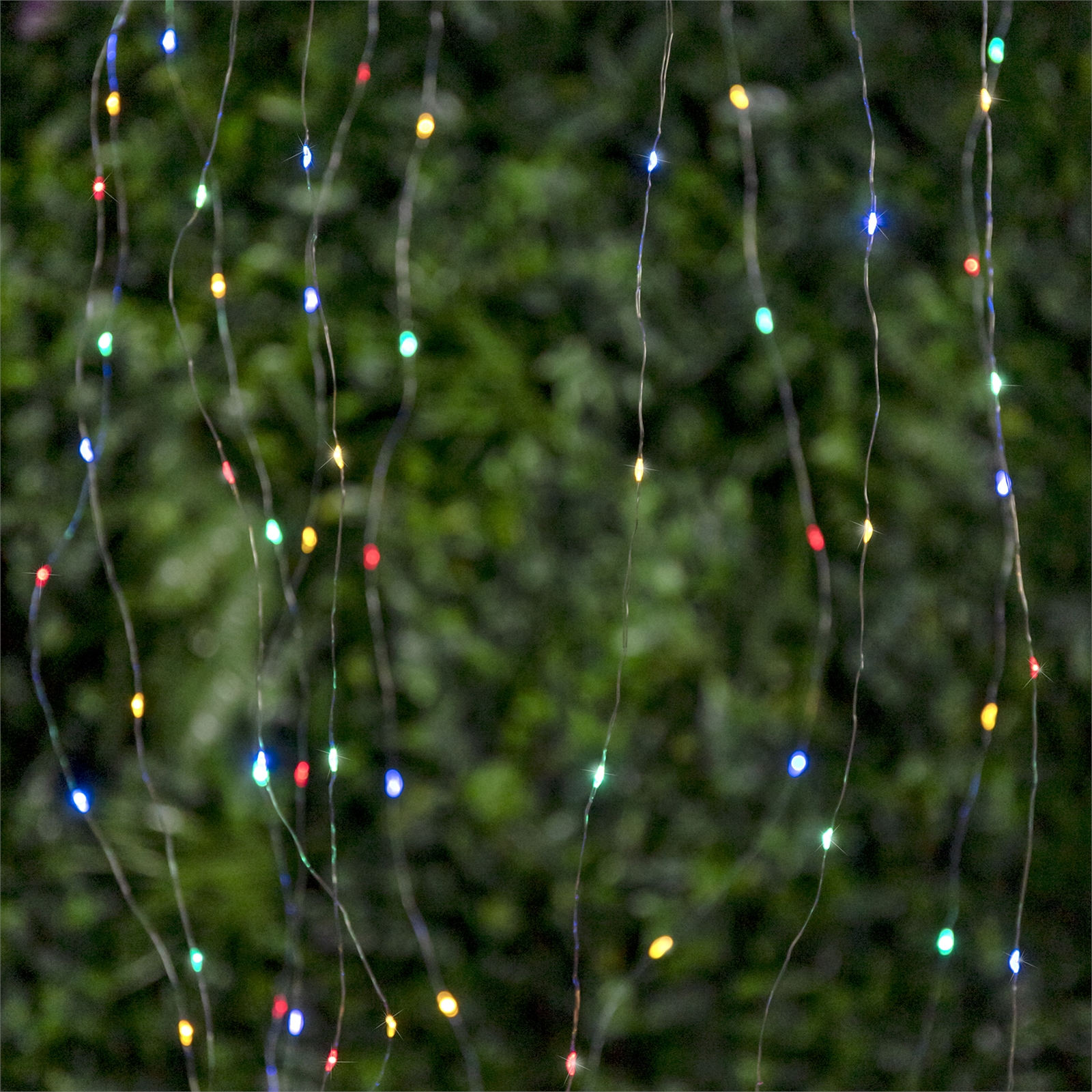 Lytworx 180 Multicolour LED Curtain Solar Lights Bunnings Warehouse