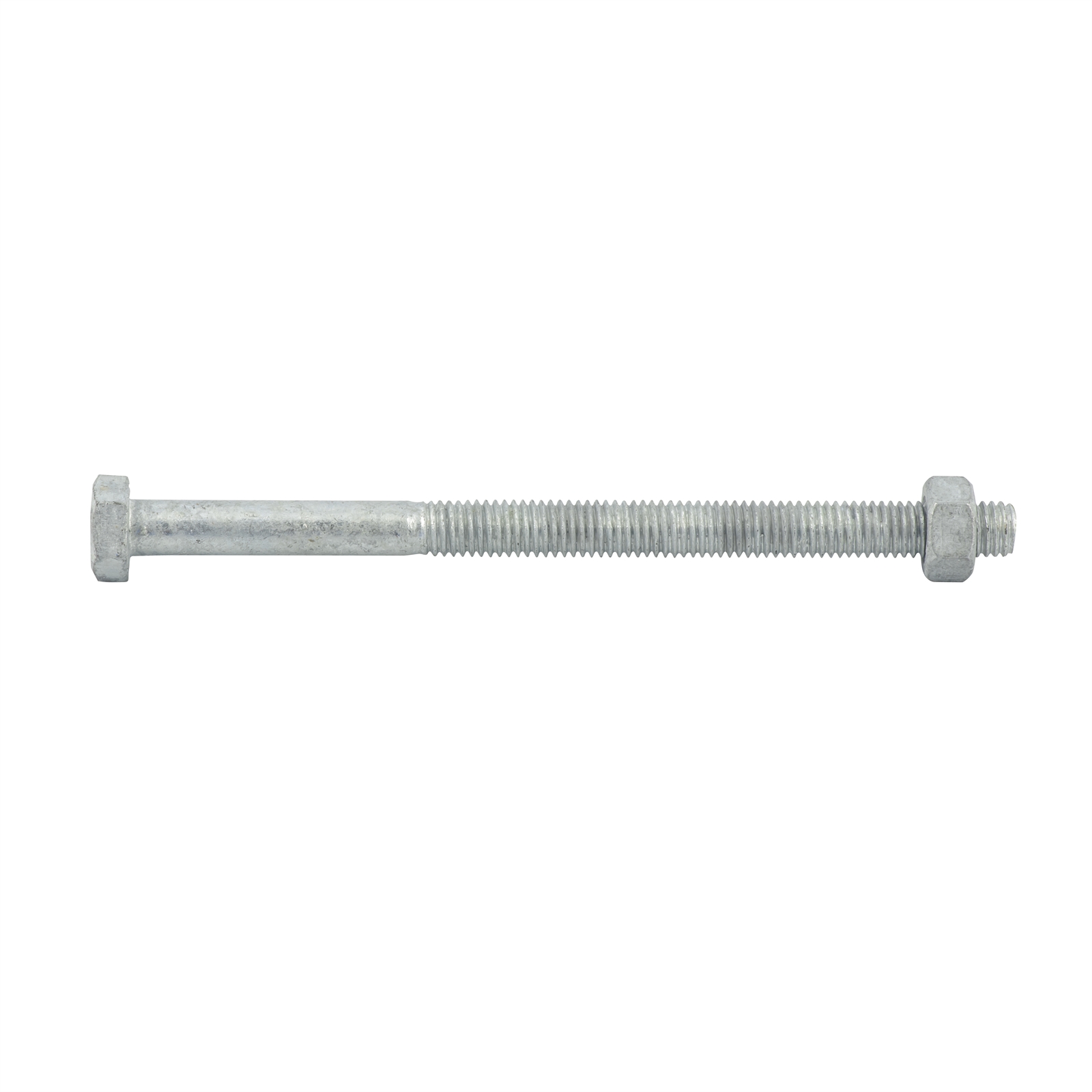 Zenith M8 x 120mm Galvanised Hex Head Bolt and Nut