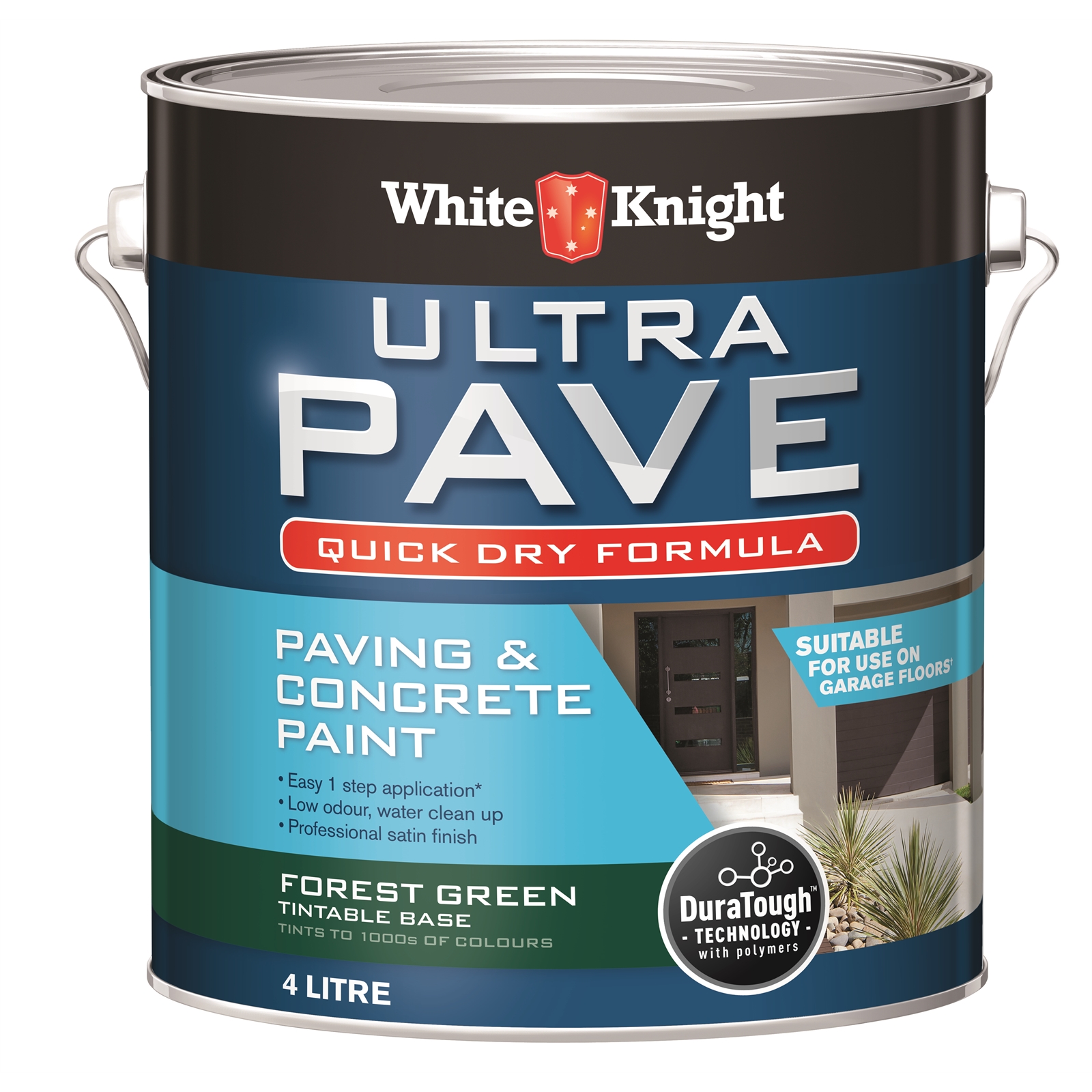 White Knight 4L Ultra Pave Quick Dry Forest Green