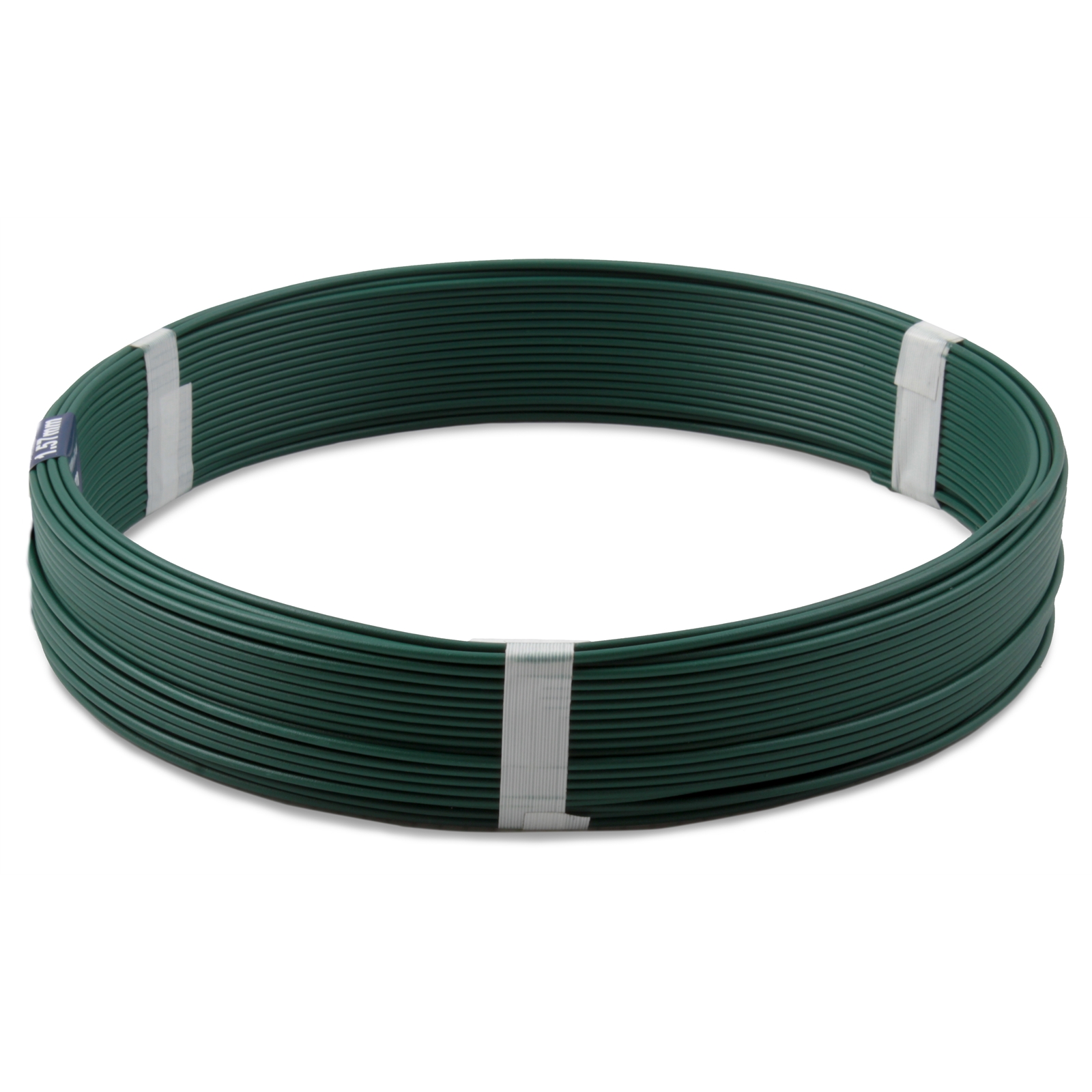 Whites 1.57mm x 50m Green PVC Coated Tie Wire