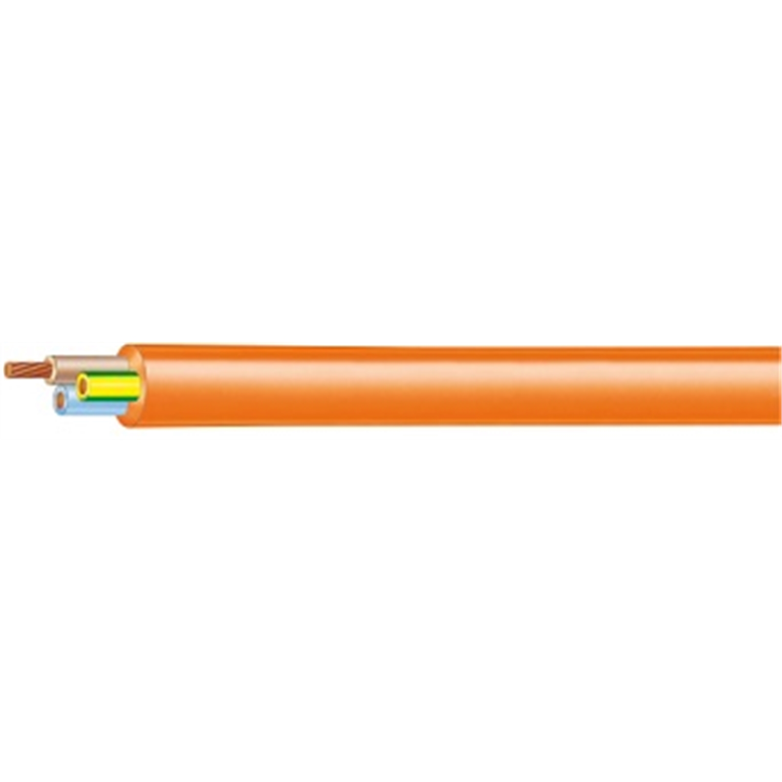 Cable Elect 3core Hdflex 100m 32/0.25mm Ebgr04a1003ogaa