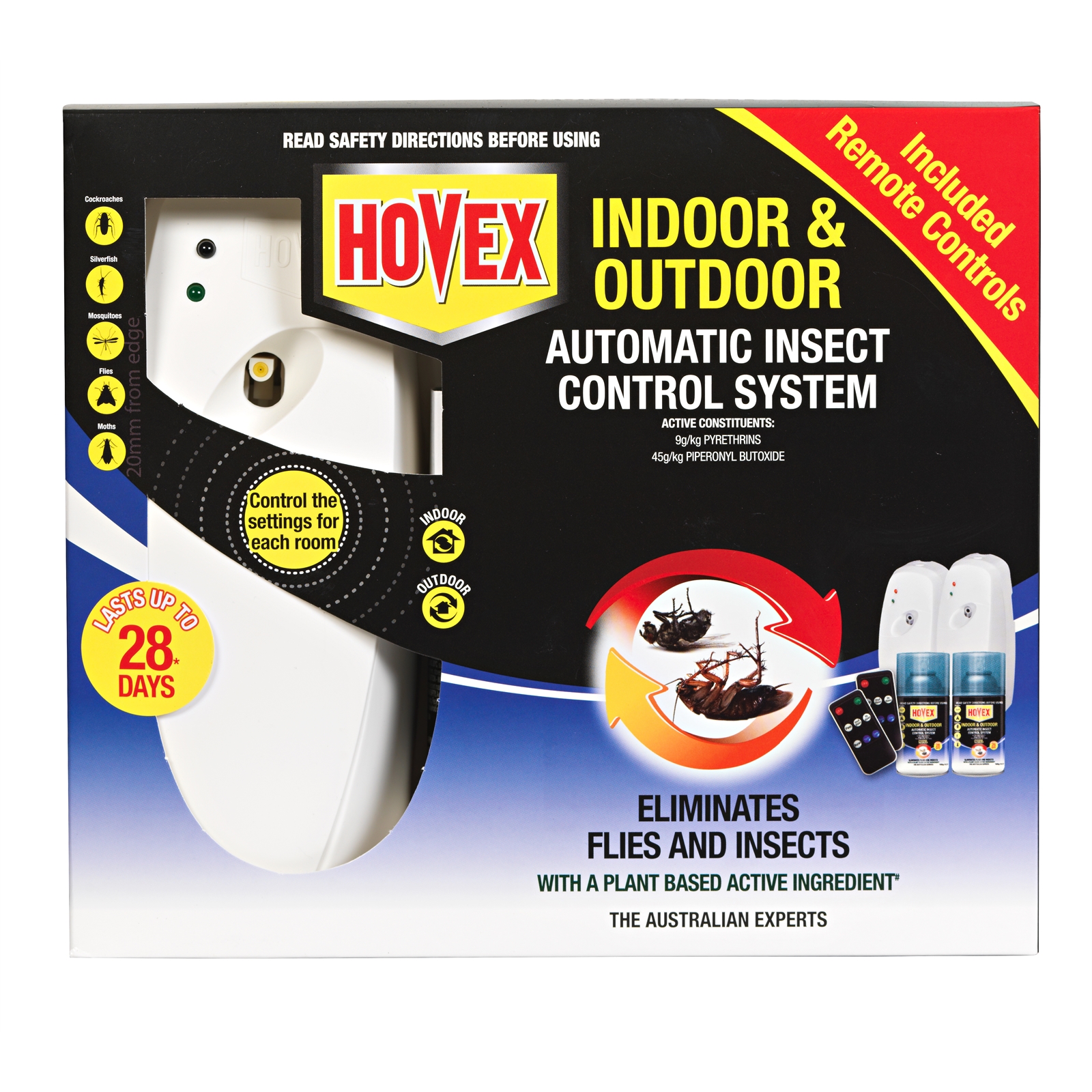 Hovex 2 in 1 Indoor and Outdoor Auto Control