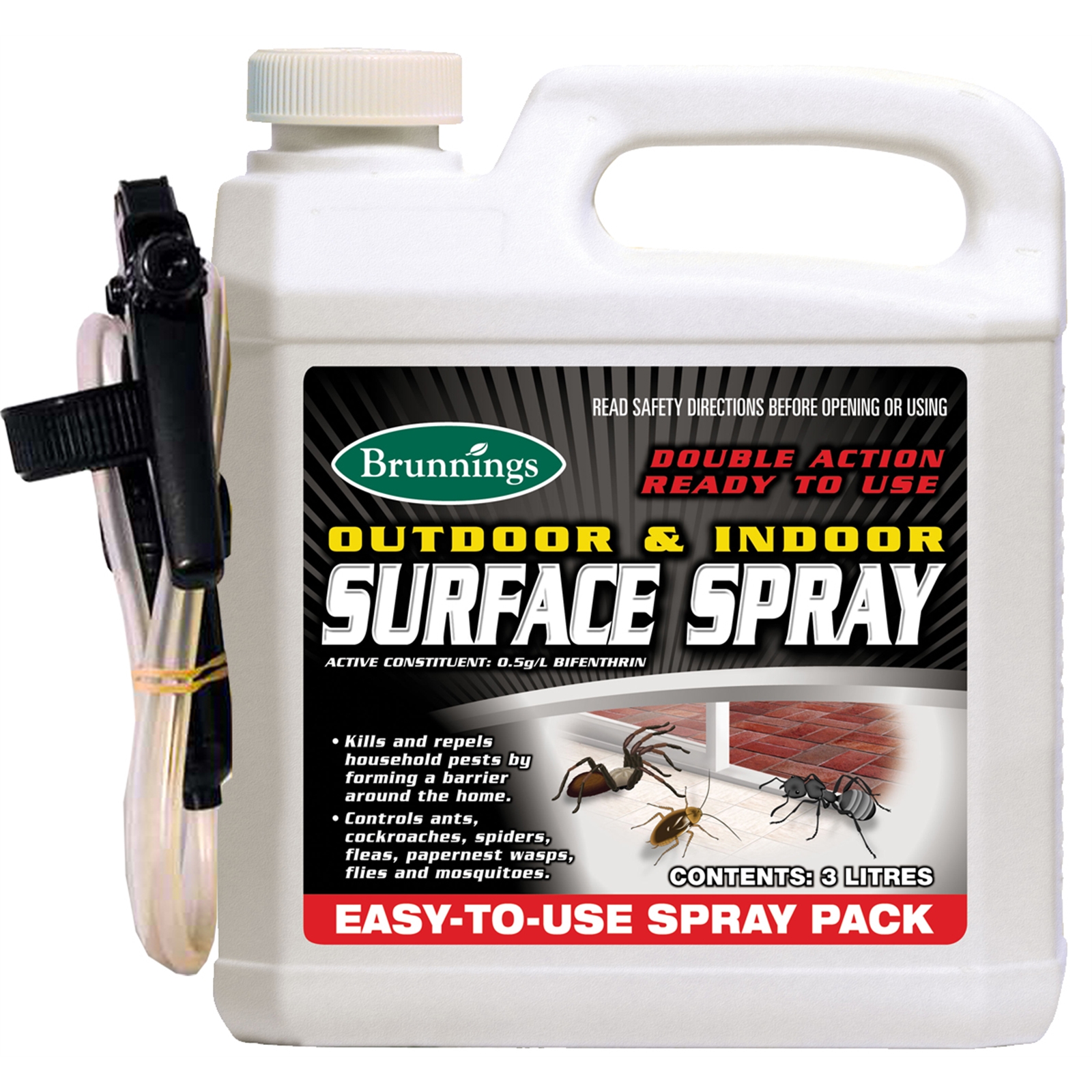 Brunnings 3L Indoor / Outdoor Surface Spray