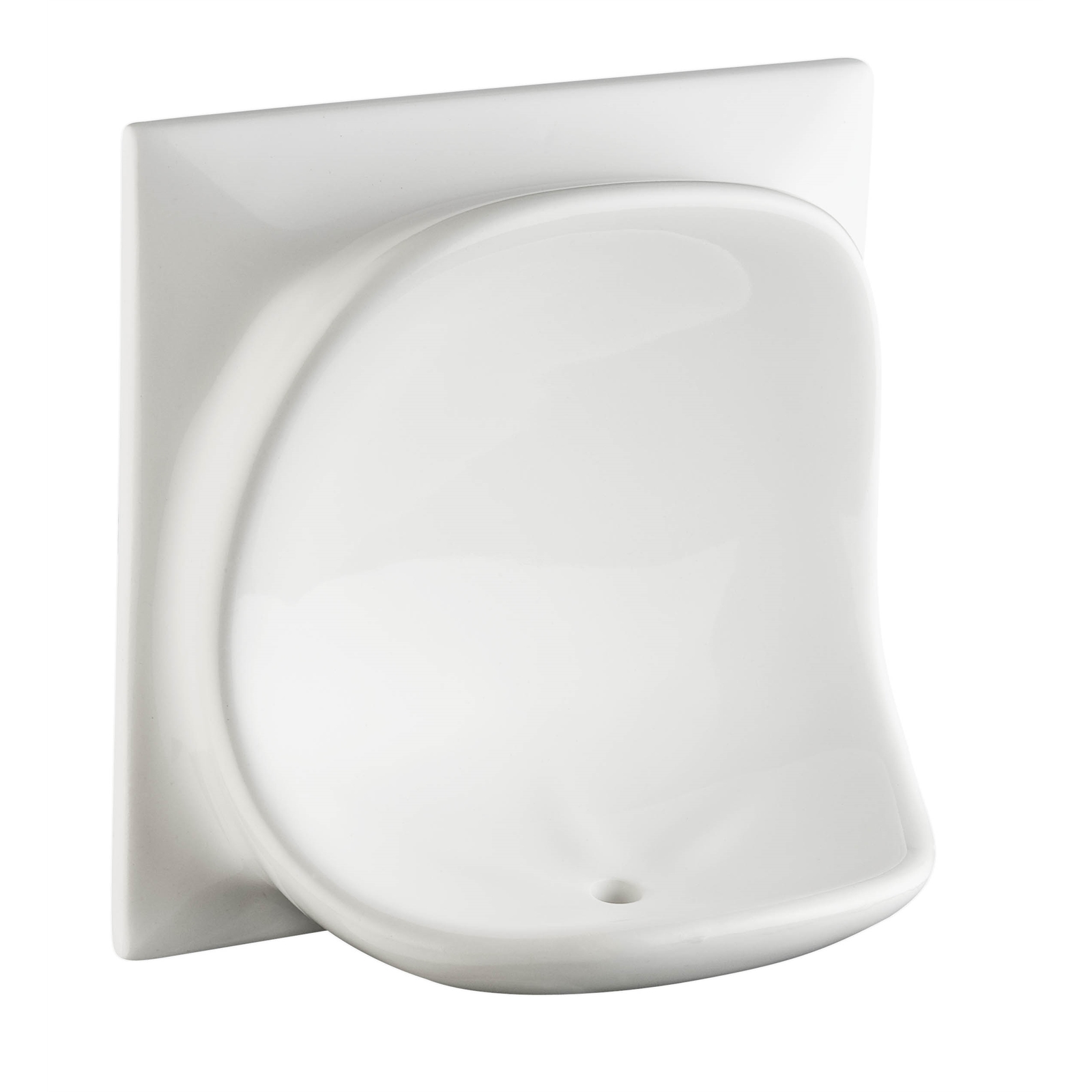 DTA Australia 150 x 150mm White Ceramic Soap Dish