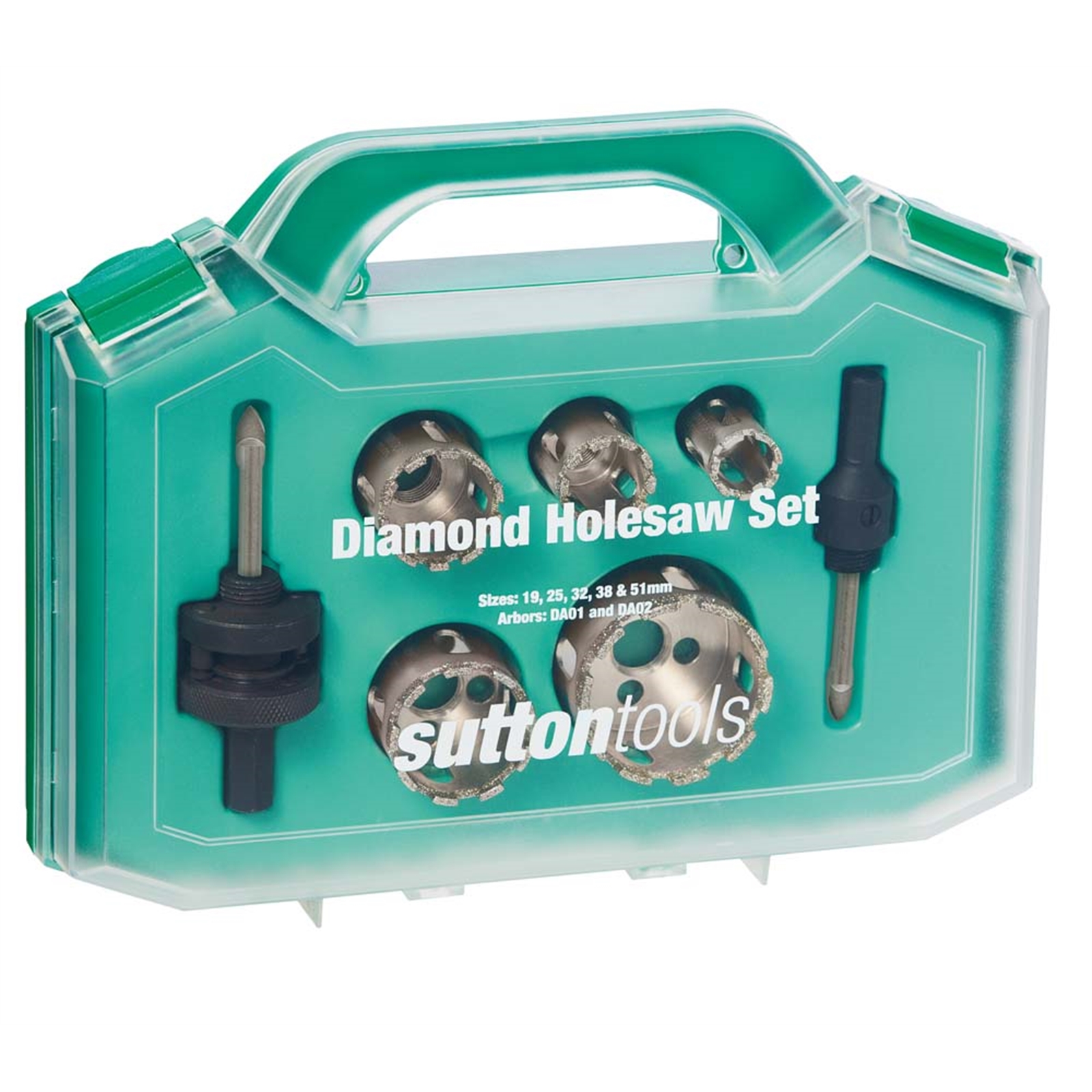 Sutton Tools Diamond Segment Holesaw Set - 7 Pack