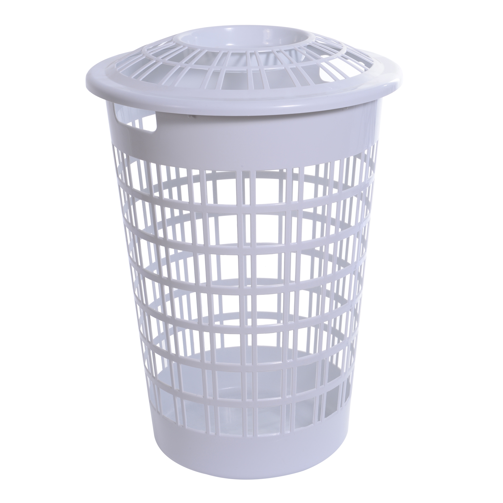 Easy Storage 64L Laundry Hamper with Lid Bunnings Warehouse