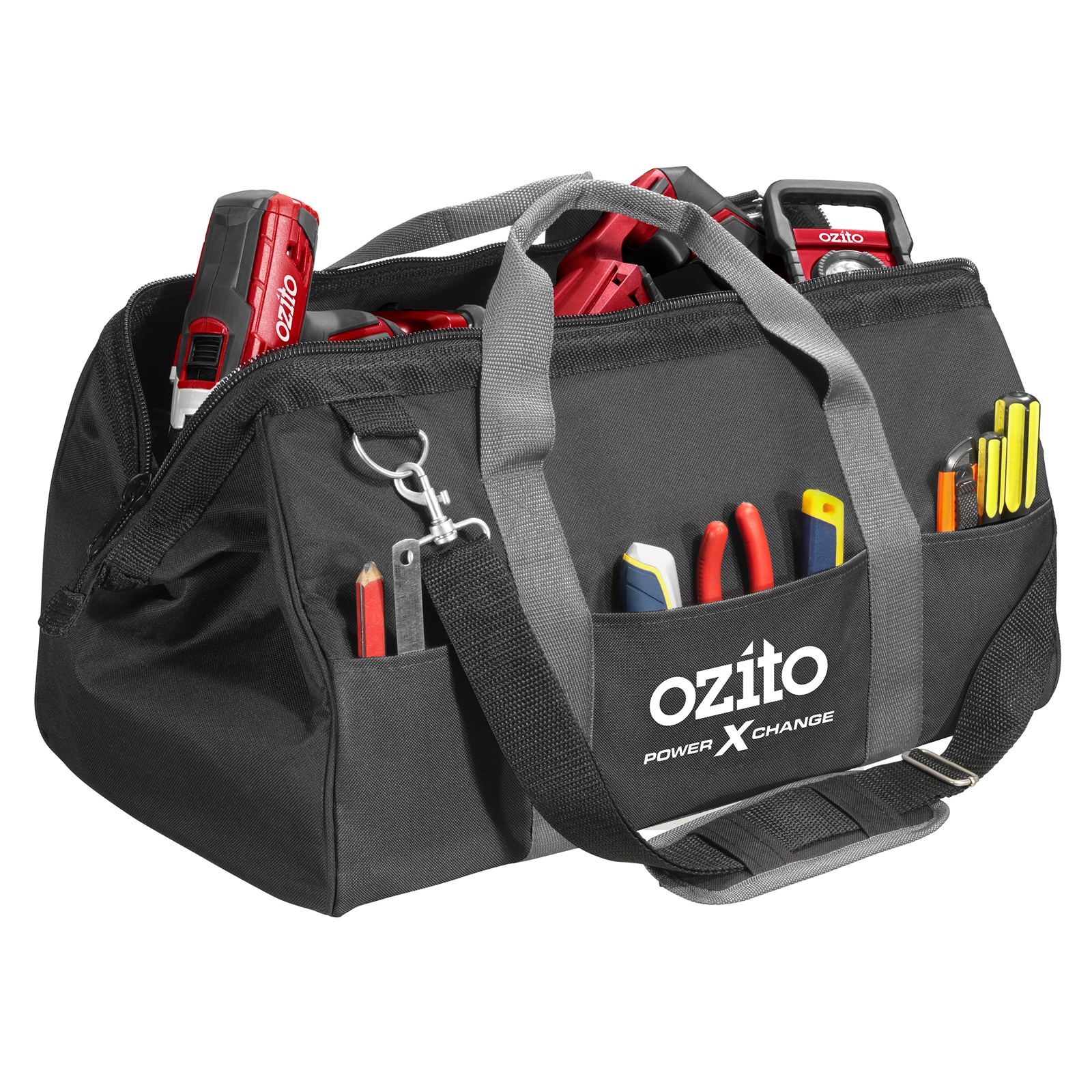 Ozito Power X Change Medium Tool Bag Bunnings Warehouse